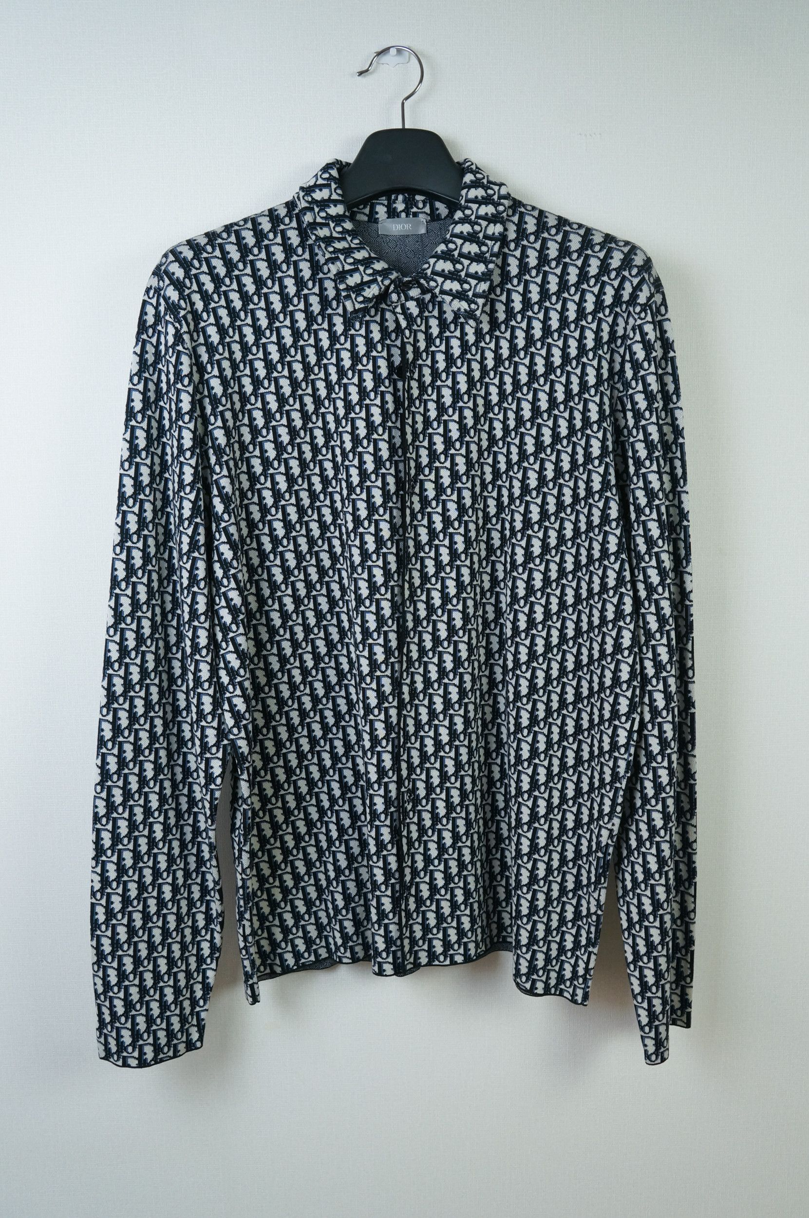 Dior Dior Oblique Monogram Shirt Long Sleeve Overshirt Size US XXL / EU 58 / 5 - 1 Thumbnail