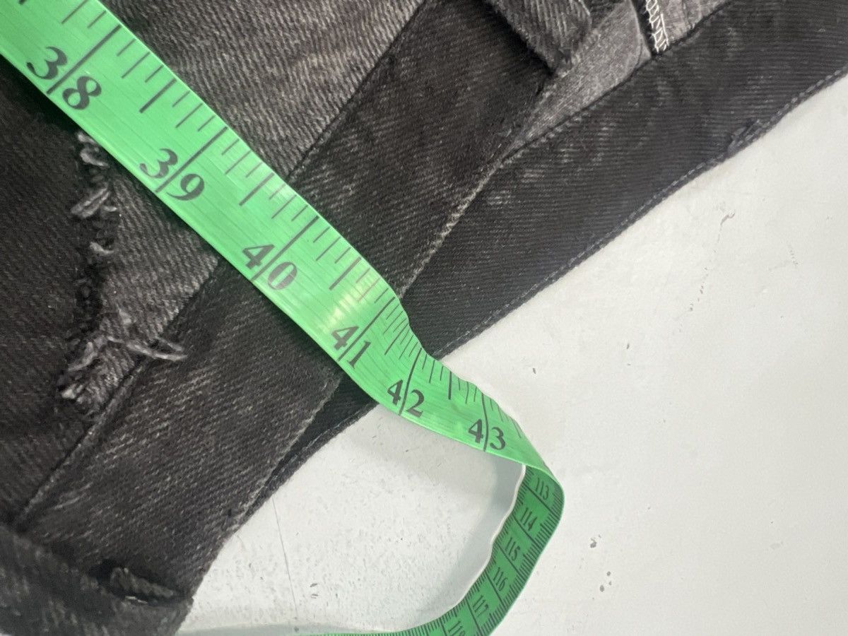 Vintage Vintage 1OF1 upcycled baggy denim Size US 32 / EU 48 - 11 Thumbnail