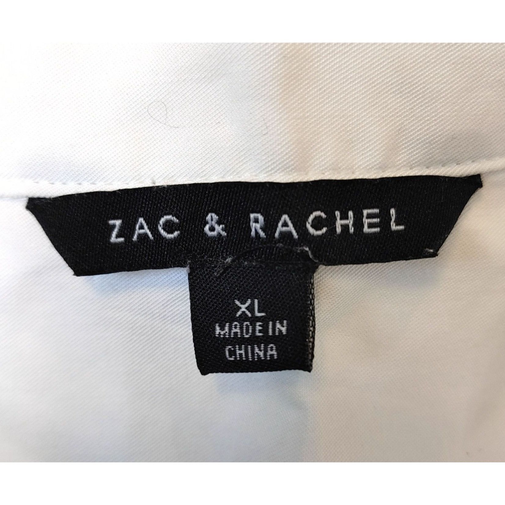 Other ZAC & RACHEL Womens XL White Lyocell Long Sleeve Button Up B Size XL / US 12-14 / IT 48-50 - 3 Thumbnail