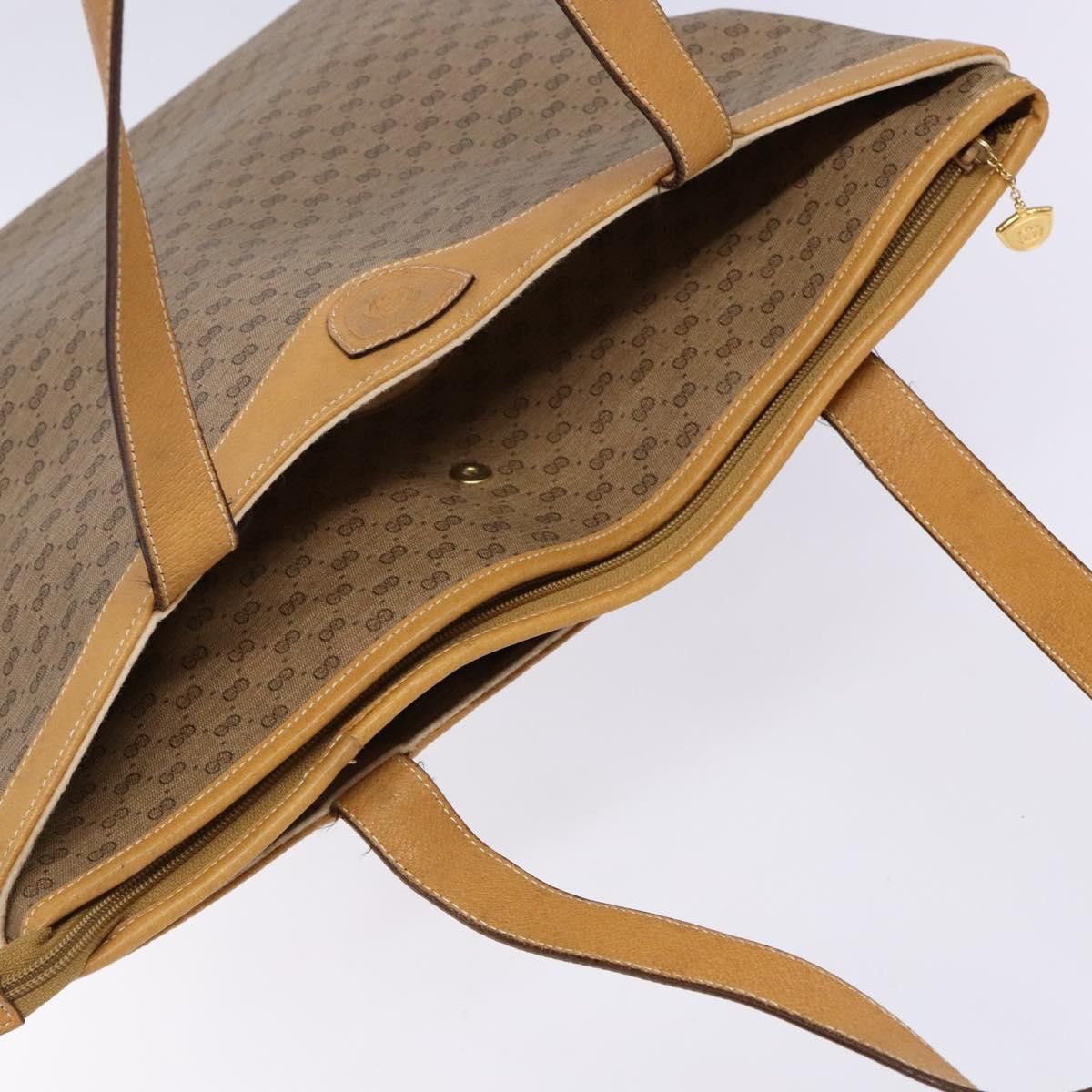 Gucci GUCCI Micro GG Supreme Tote Bag Pvc Beige Gold Size ONE SIZE - 6 Thumbnail