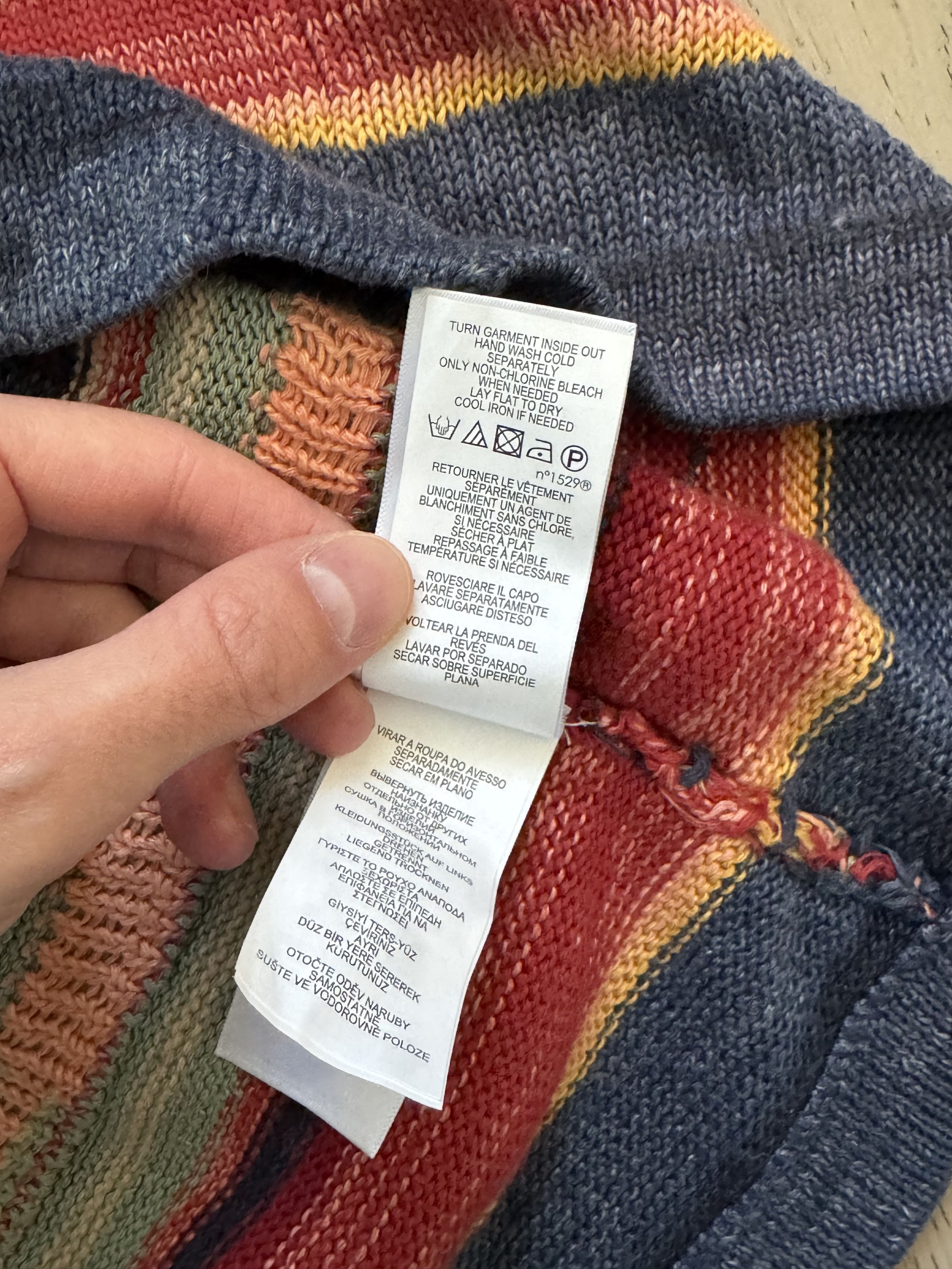 Ralph Lauren POLO RALPH LAUREN Multicolour linen cotton silk cardigan Size S / US 4 / IT 40 - 16 Thumbnail
