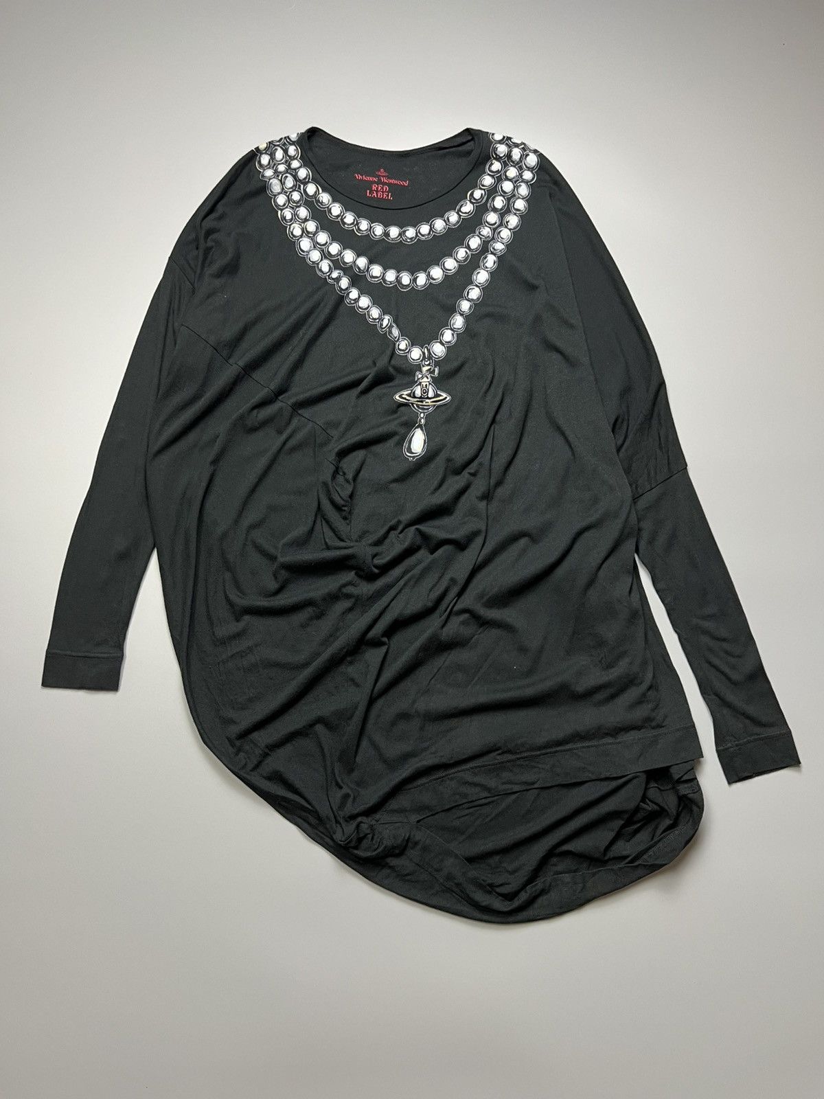 Vivienne Westwood Vivienne Westwood - Orb Chains Asymmetric - Midi Dress Size XS / US 0-2 / IT 36-38 - 1 Thumbnail
