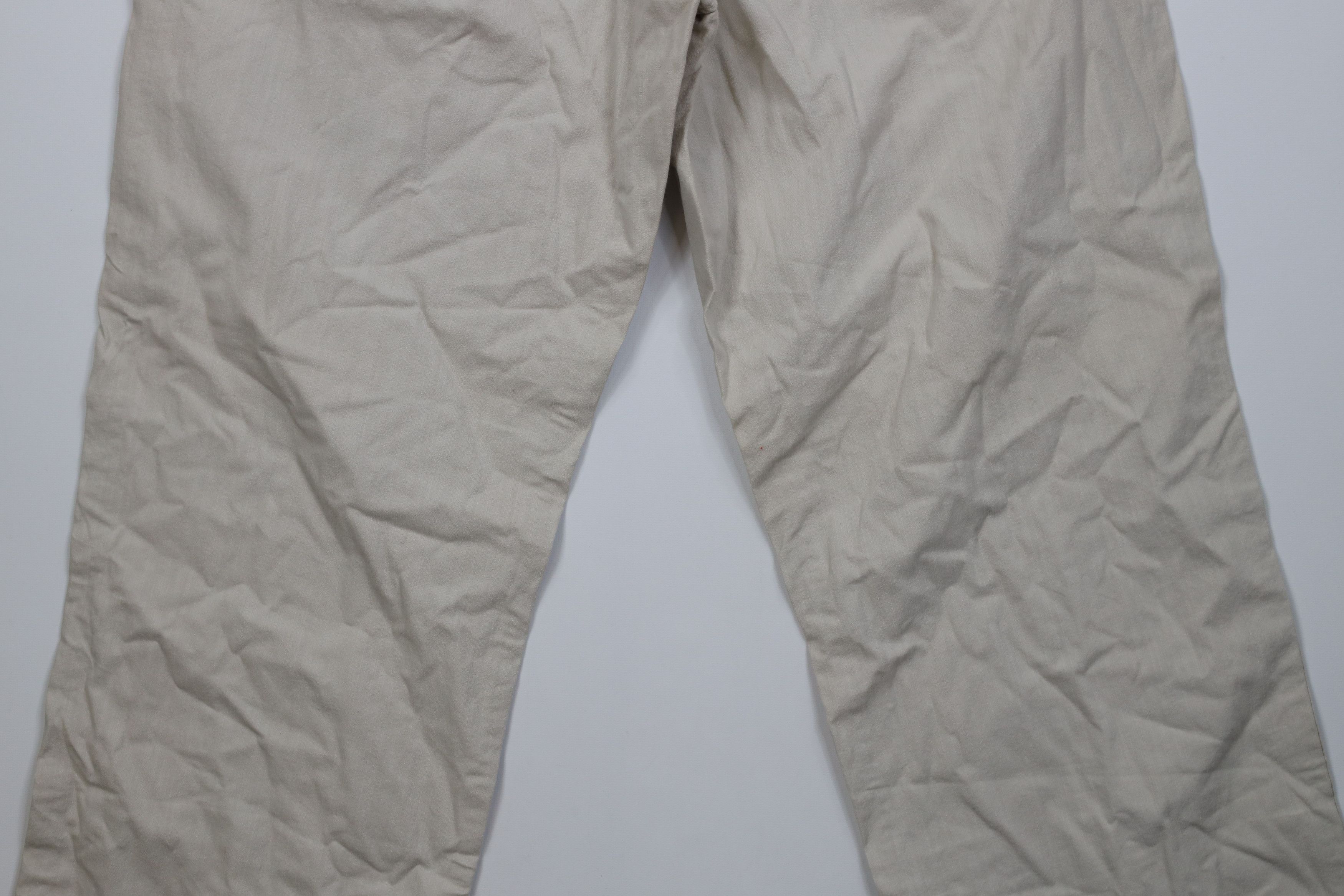 Gap Vintage Y2K 2001 Gap Fly Utility Wide Leg Pants Beige Cotton Size US 36 / EU 52 - 10 Thumbnail