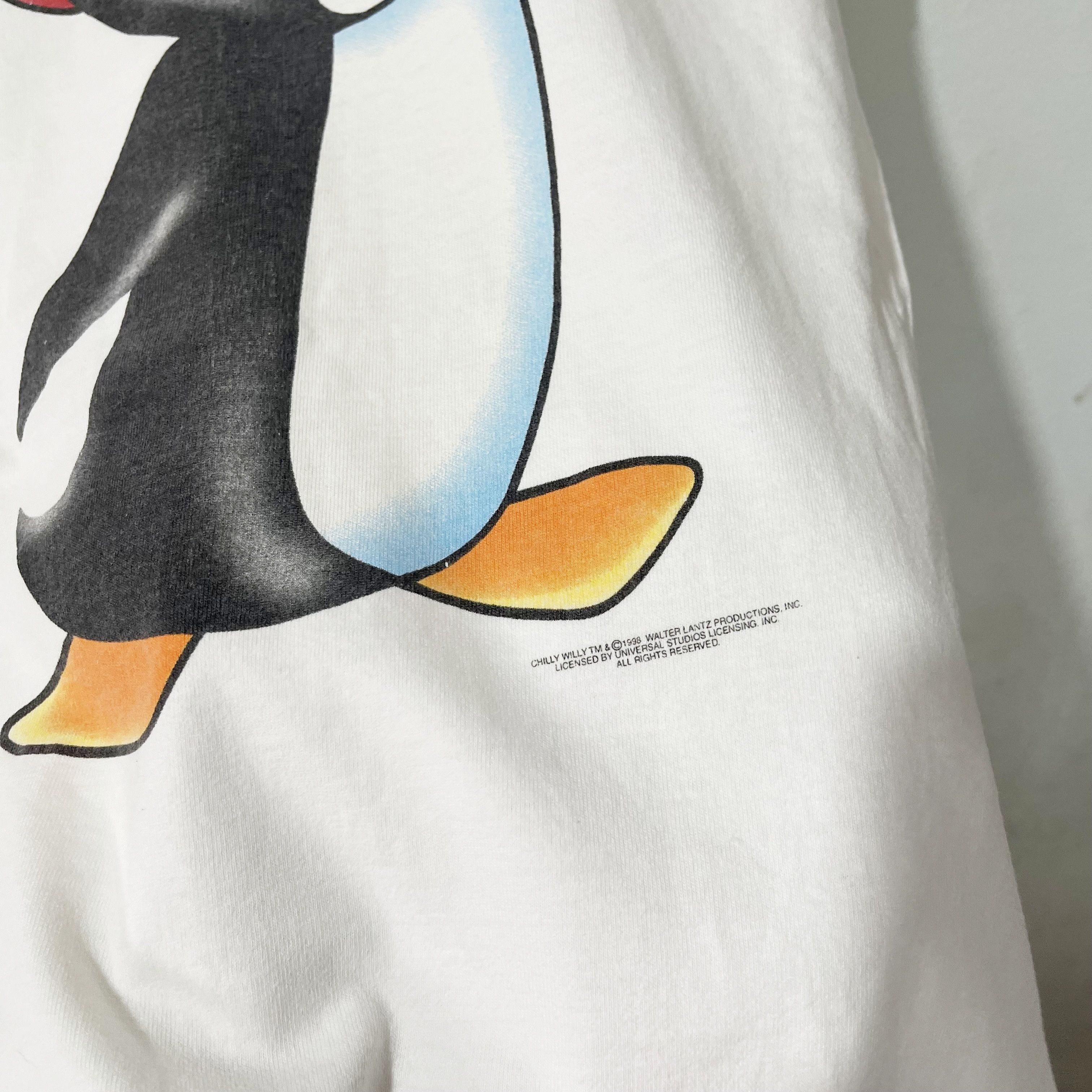 Vintage Vintage 1998 Chilly Willy Cartoon Shirt Size US M / EU 48-50 / 2 - 3 Thumbnail