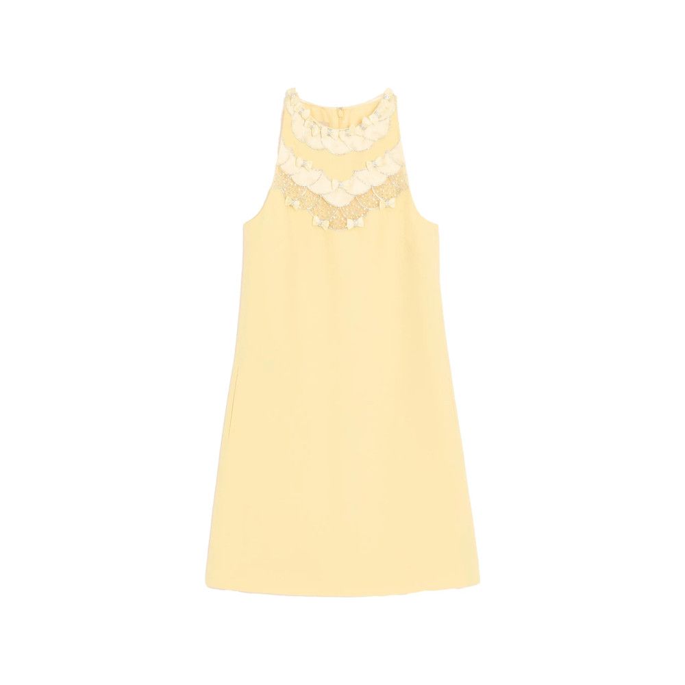 Valentino Valentino YELLOW Dresses - Day Dresses Size S / US 4 / IT 40 - 1 Thumbnail