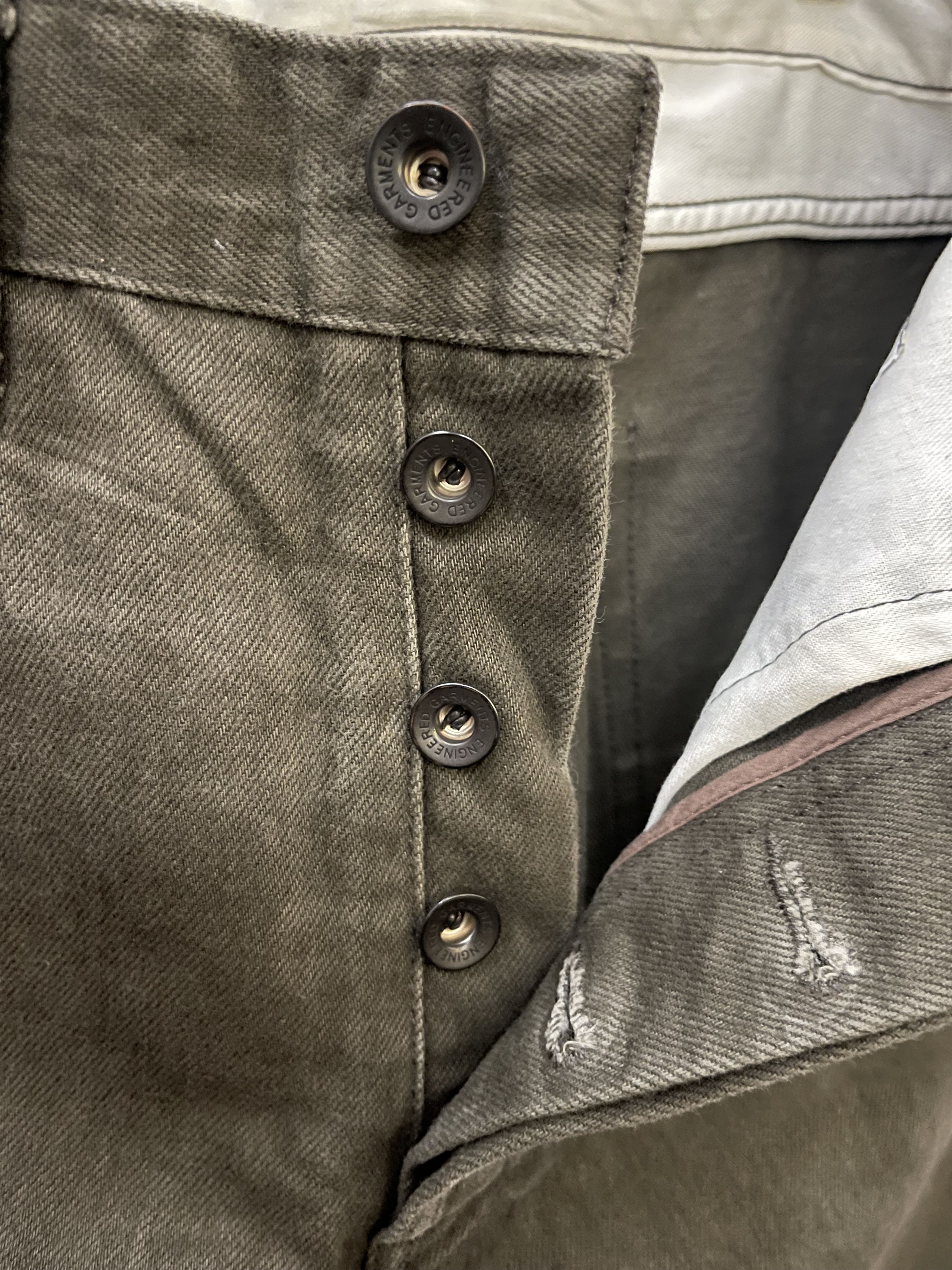 Engineered Garments × Japanese Brand × Nepenthes Engineered Garments Dirty Colour Ultra Heavy Denim Size US 30 / EU 46 - 3 Thumbnail