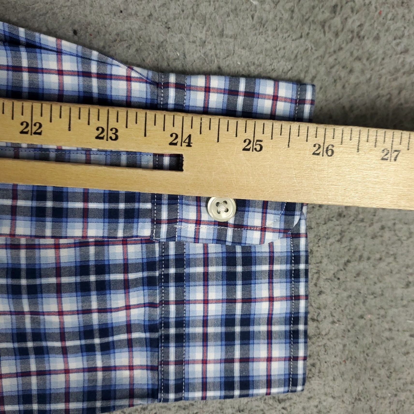 Ralph Lauren Ralph Lauren Shirt Mens XL Blue Plaid Pony Casual Button Up Long Sleeve Size US XL / EU 56 / 4 - 7 Thumbnail