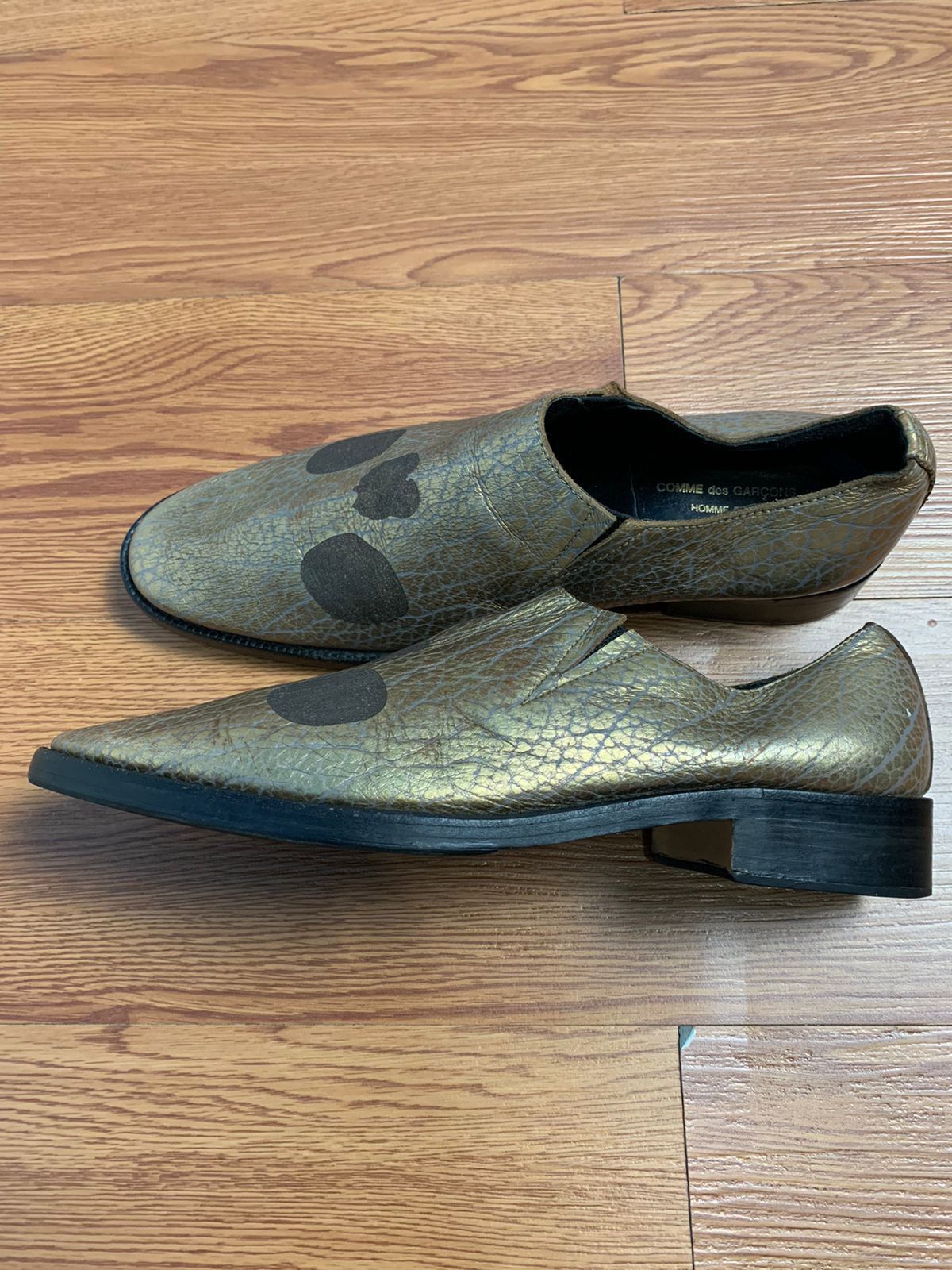 Comme des Garcons Runway CDGHP SS11 Skull Loafer Shoes Size US 7 / EU 40 - 3 Thumbnail