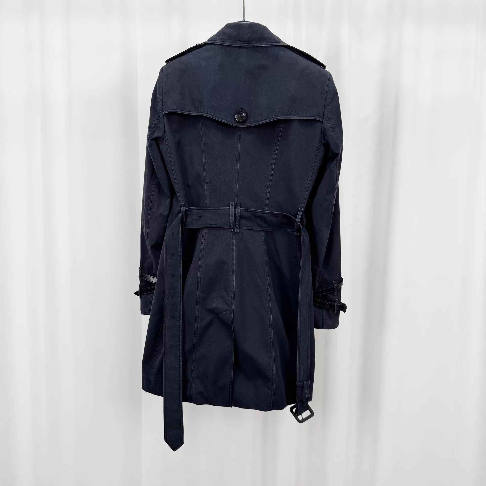 Burberry Burberry Double-Breasted Check Lined Trench UK8 9/10 Size S / US 4 / IT 40 - 2 Thumbnail