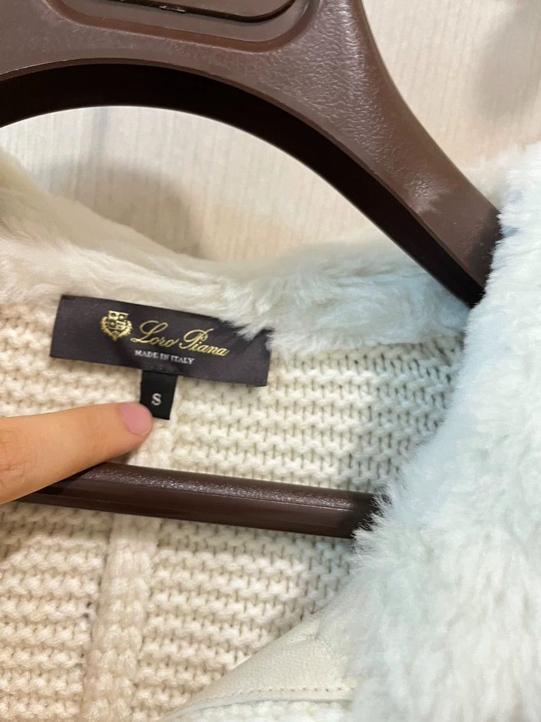 Loro Piana LORO PIANA Fur-lined fur coat with fur and cashmere Size S / US 4 / IT 40 - 5 Thumbnail