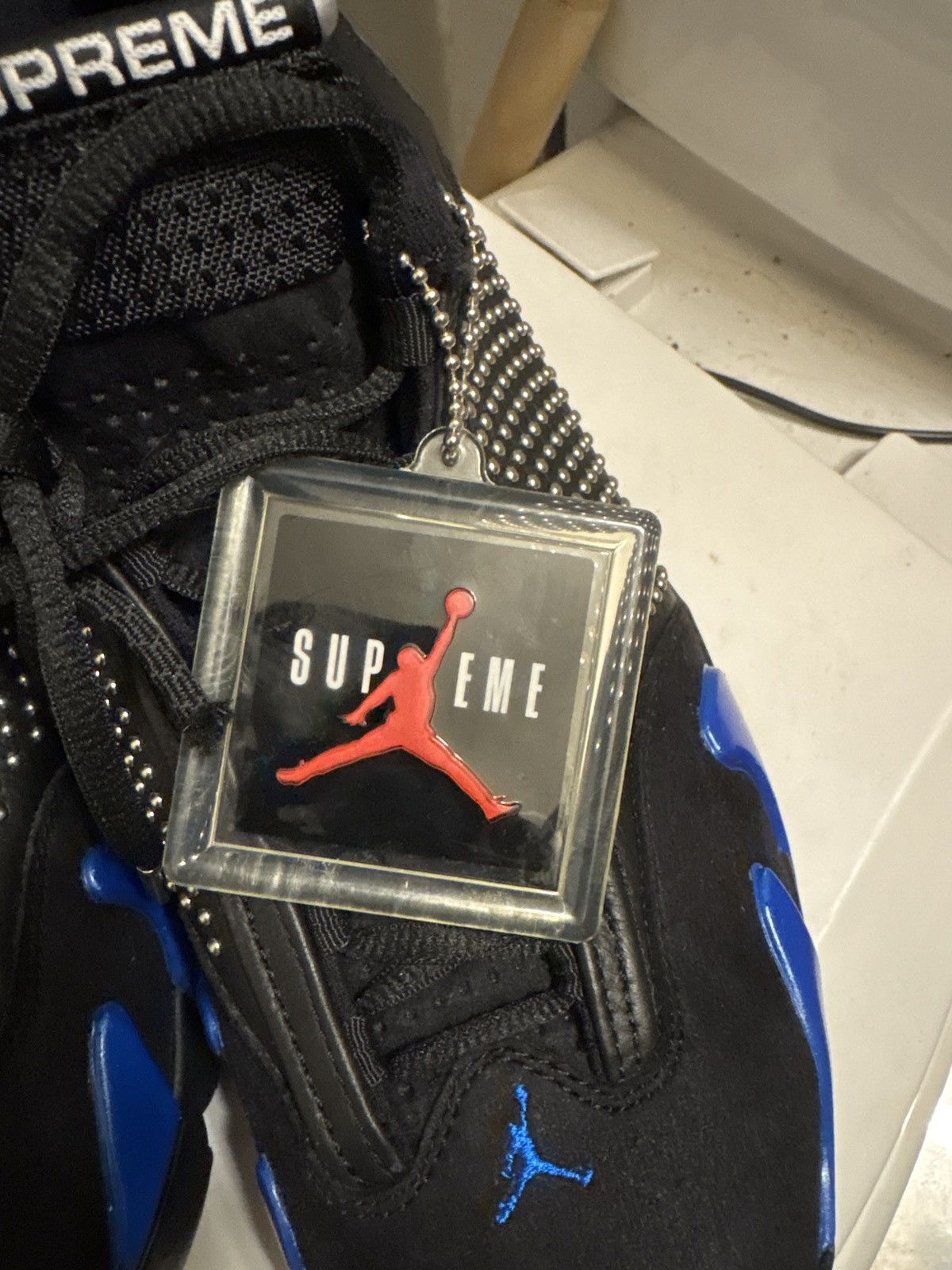 Jordan Brand × Nike × Supreme Jordan x Supreme Air Jordan 14 retro Size US 8 / EU 41 - 6 Thumbnail