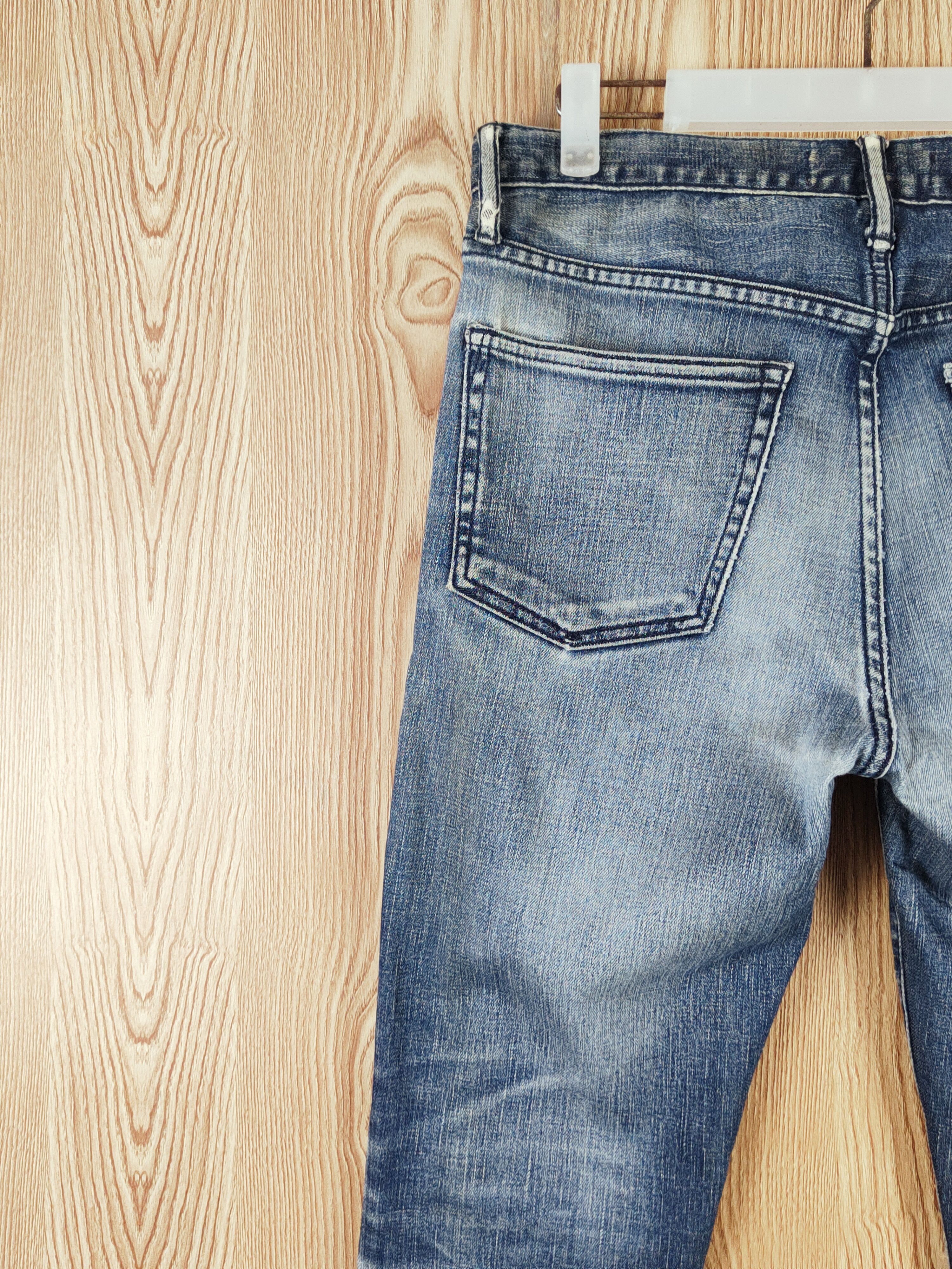 Gap Gap skinny Blue Distressed Ripped Jeans #W697 Size US 31 - 8 Thumbnail