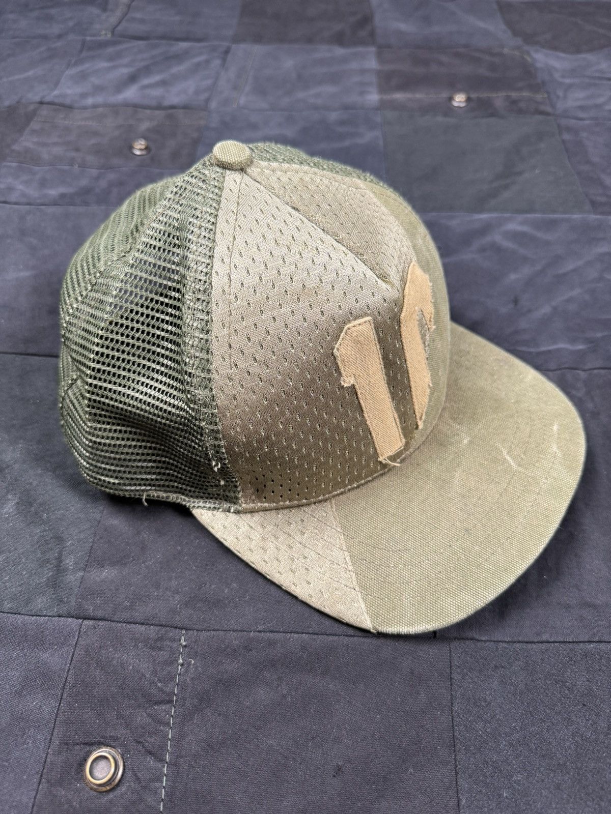 Greg Lauren 50/50 Trucker Hat Size ONE SIZE - 2 Thumbnail