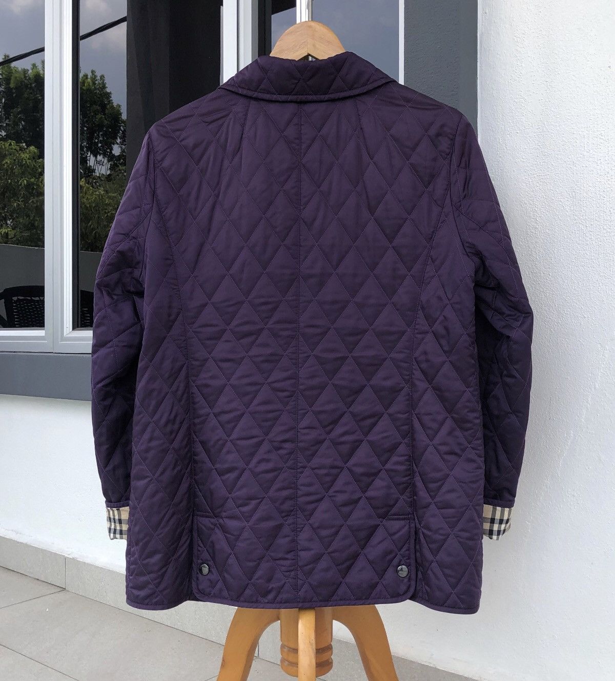 Burberry Burberry London Diamond Quilted Lined Novacheck Jacket Size M / US 6-8 / IT 42-44 - 18 Thumbnail