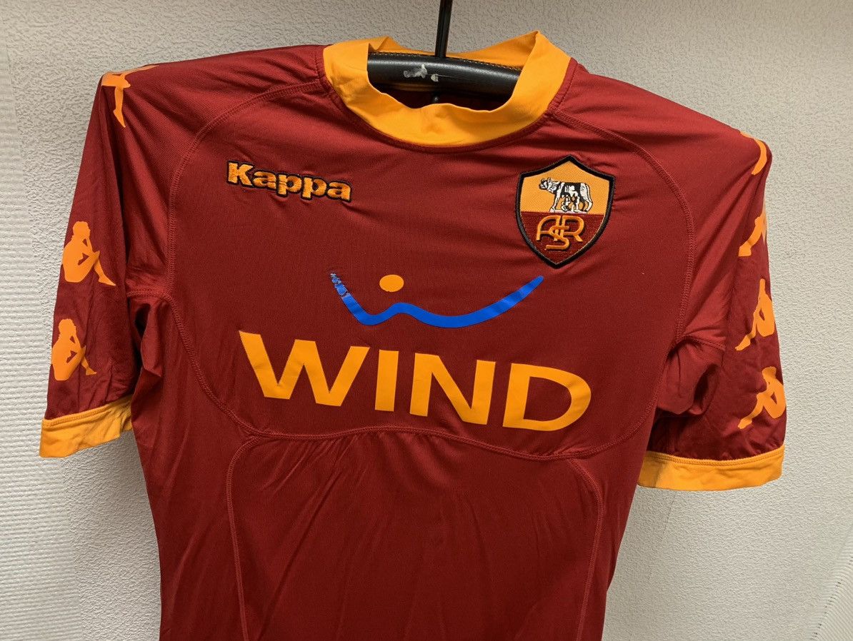 Kappa Roma Kappa soccer jersey wind M size Size US M / EU 48-50 / 2 - 2 Thumbnail