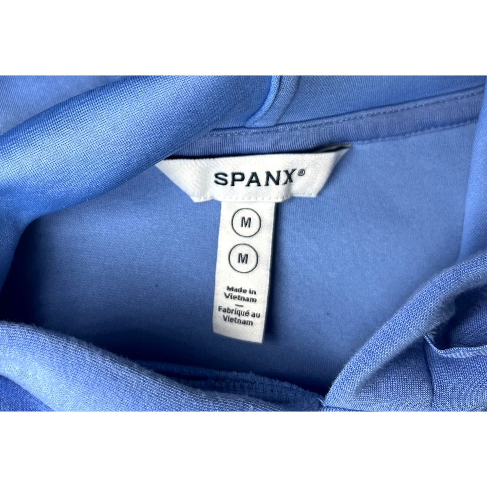 Spanx SPANX Women’s AirEssentials Blue Hoodie M Shirt Pullover Hooded Lightweight Stretch Womens Boys? Size M / US 6-8 / IT 42-44 - 6 Thumbnail