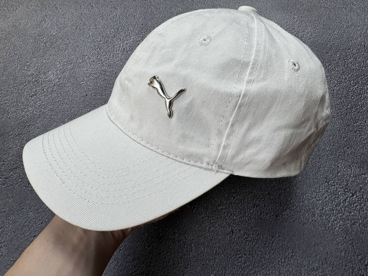 Puma Vintage Puma white cap hat Size ONE SIZE - 8 Thumbnail