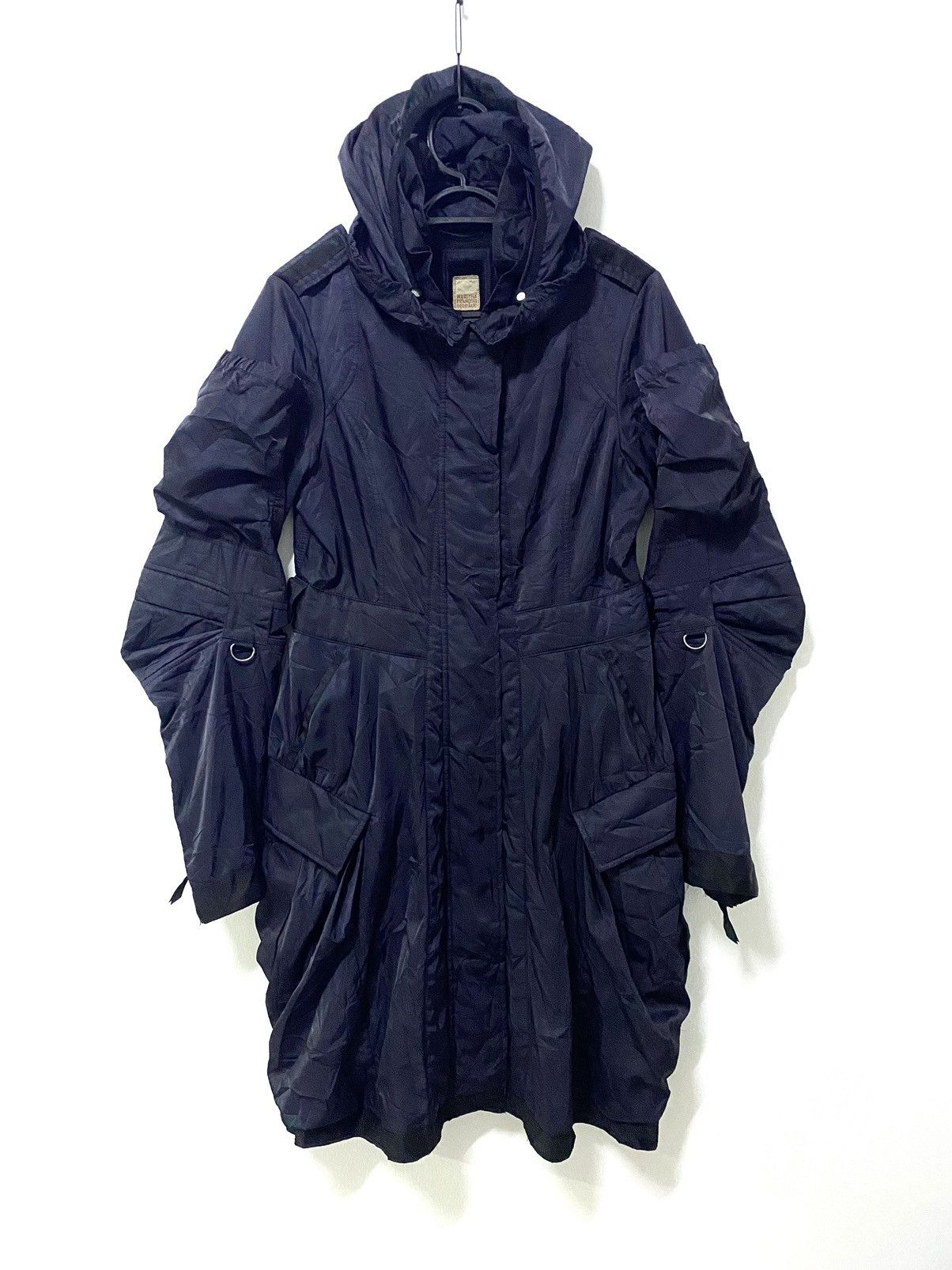 Marithe + Francois Girbaud 2000s Marithe Francois Girbaud Gothic bondage jacket Size L / US 10 / IT 46 - 1 Thumbnail