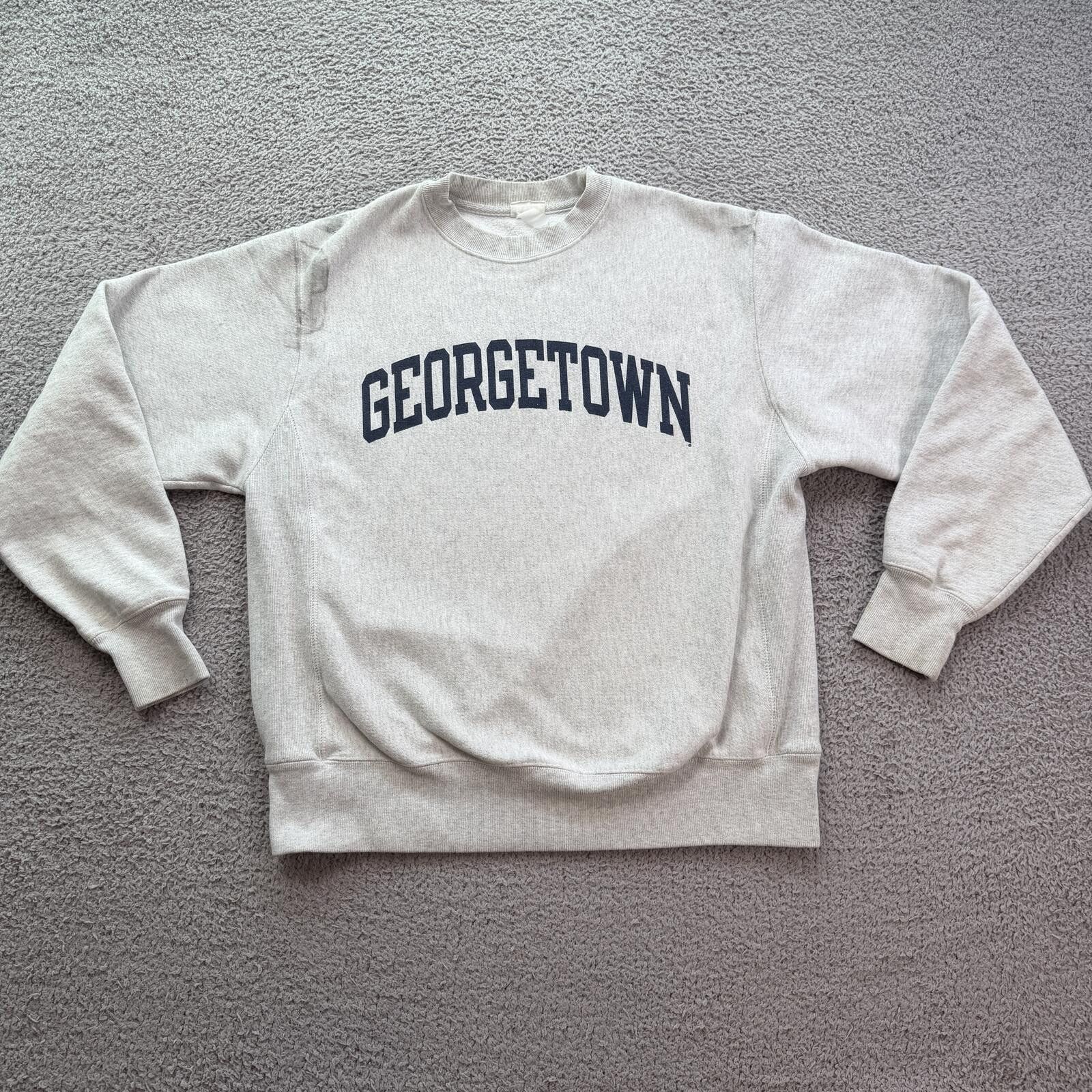 Champion Champion Reverse Weave Georgetown Crewneck Sweatshirt Gray M Size US M / EU 48-50 / 2 - 1 Thumbnail