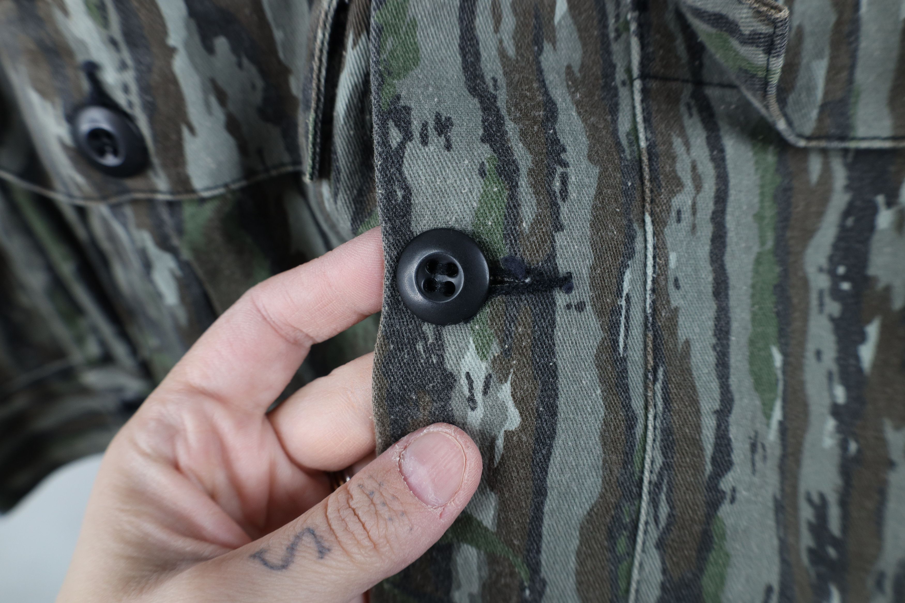 Vintage Vintage 80s 90s Streetwear Camouflage Shirt Jacket Jac USA Size US M / EU 48-50 / 2 - 5 Thumbnail