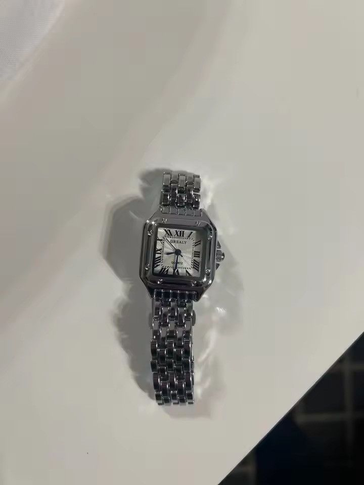 Jewelry Vintage Style Square Quartz Watch Size ONE SIZE - 4 Thumbnail