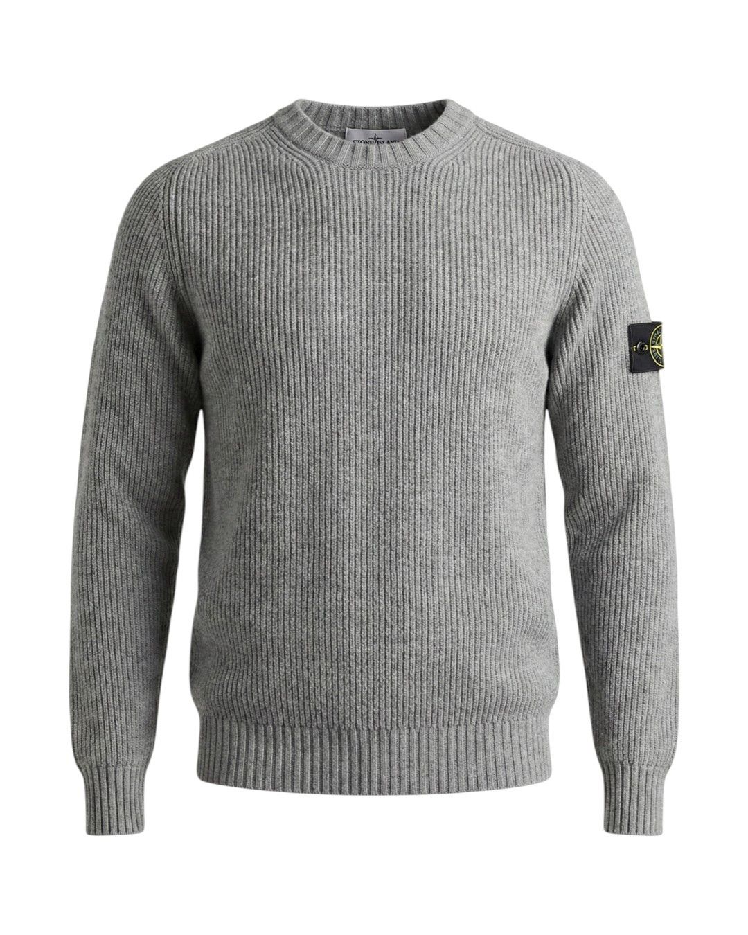 Stone Island ARMY KNIT WOOL SWEATER Size US M / EU 48-50 / 2 - 1 Thumbnail