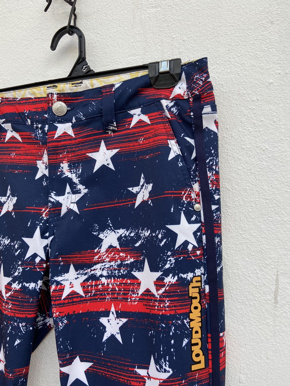 Japanese Brand 🔥 Loudmouth pants Americana flag Loudmouth golf pants Size US 30 / EU 46 - 5 Thumbnail