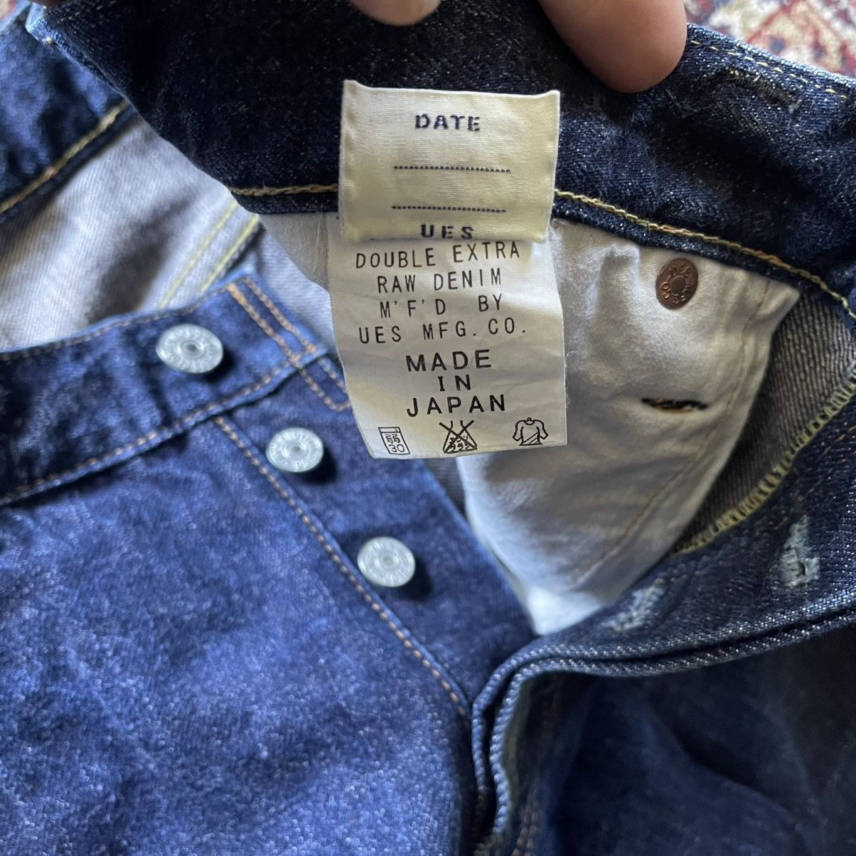UES Clothing UES Clothing Japan 400T 14.9oz Denim Jean size 34 Size US 32 / EU 48 - 7 Thumbnail