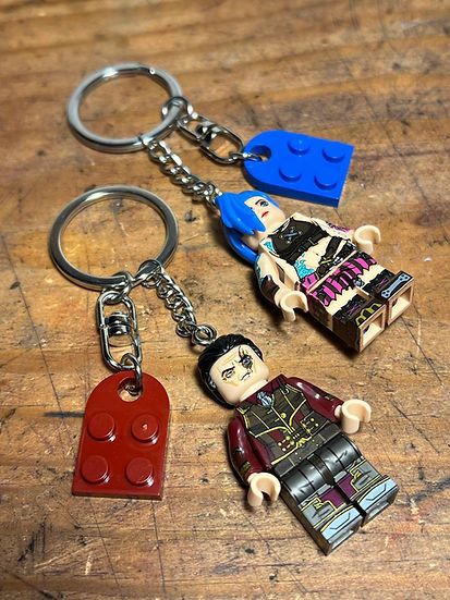 Cartoon Network × Handmade irritated studio arcane jinx silco anime keychain minifigure Size ONE SIZE - 5 Thumbnail