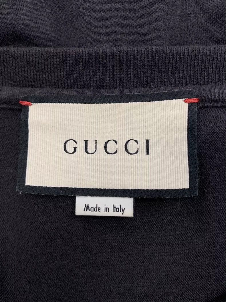 Gucci Gucci Mushroom pattern printed black short sleeves 2503-Nex Size US XS / EU 42 / 0 - 3 Thumbnail
