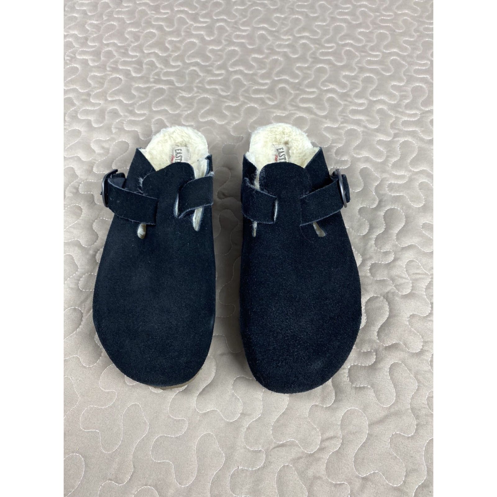 Eastland VINTAGE Eastland 1955 Slip On Clogs Sherpa Fleece Lined Black Mens Sz 11 New Size US L / EU 52-54 / 3 - 2 Thumbnail