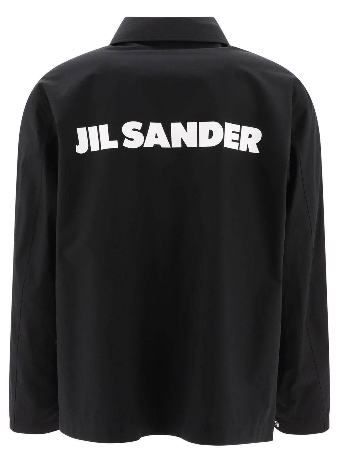 Jil Sander Logo Graphic Cotton Coach's Jacket Size US M / EU 48-50 / 2 - 1 Thumbnail