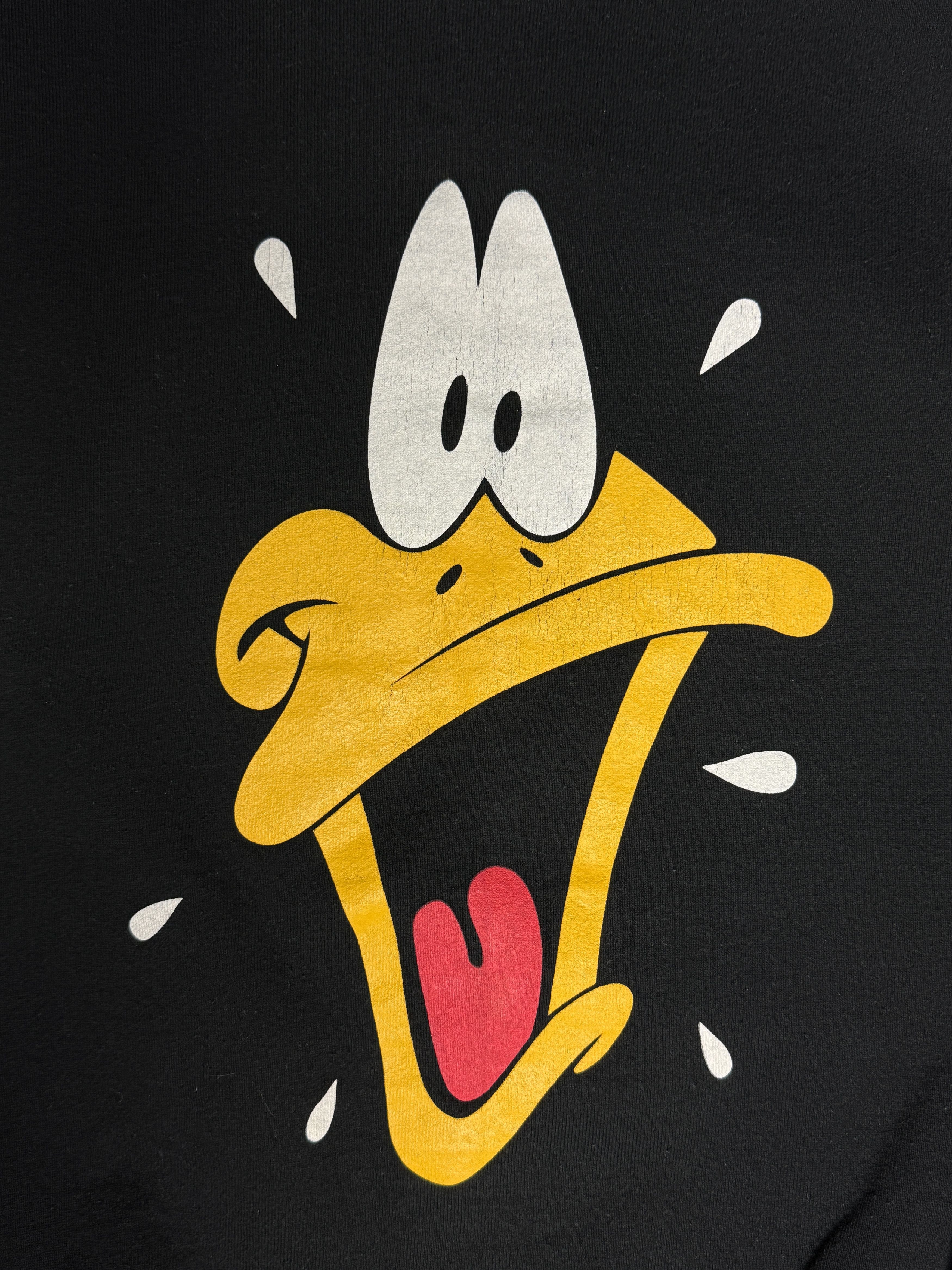 Vintage vintage 1991 Daffy Duck sweatshirt Size US L / EU 52-54 / 3 - 4 Thumbnail