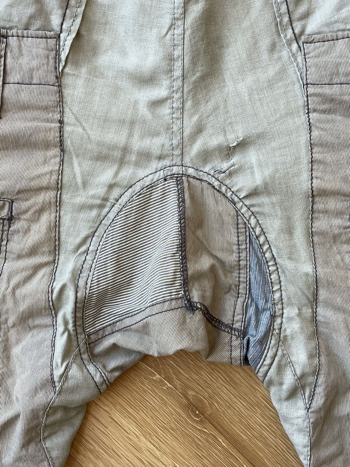 Desigual Desigual Multi-Pocket Patchwork Linen Blend Pants Size 46 Size US 38 / EU 54 - 9 Thumbnail