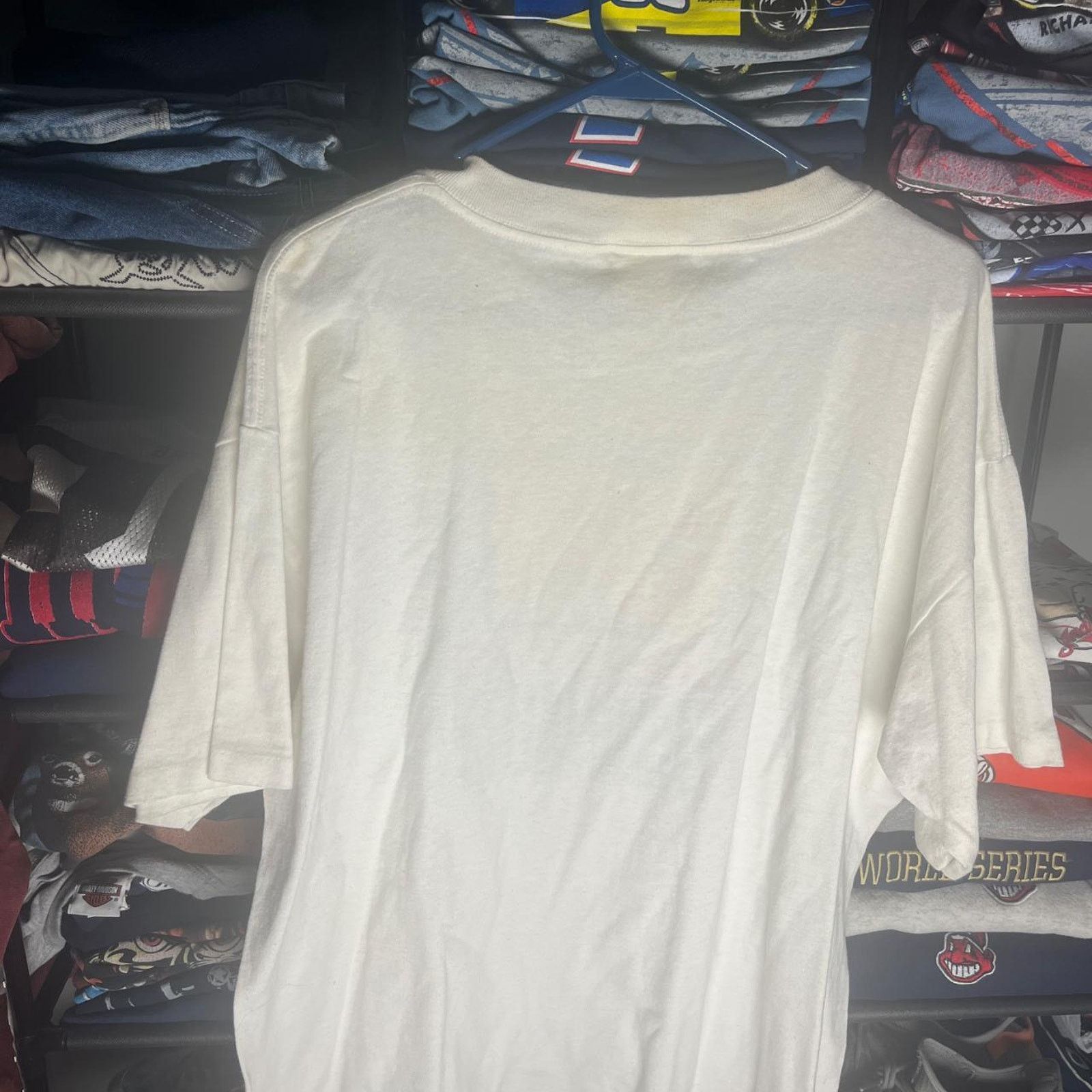 Hanes Vintage 80s single stitch caffeine shirt Size US XL / EU 56 / 4 - 3 Thumbnail