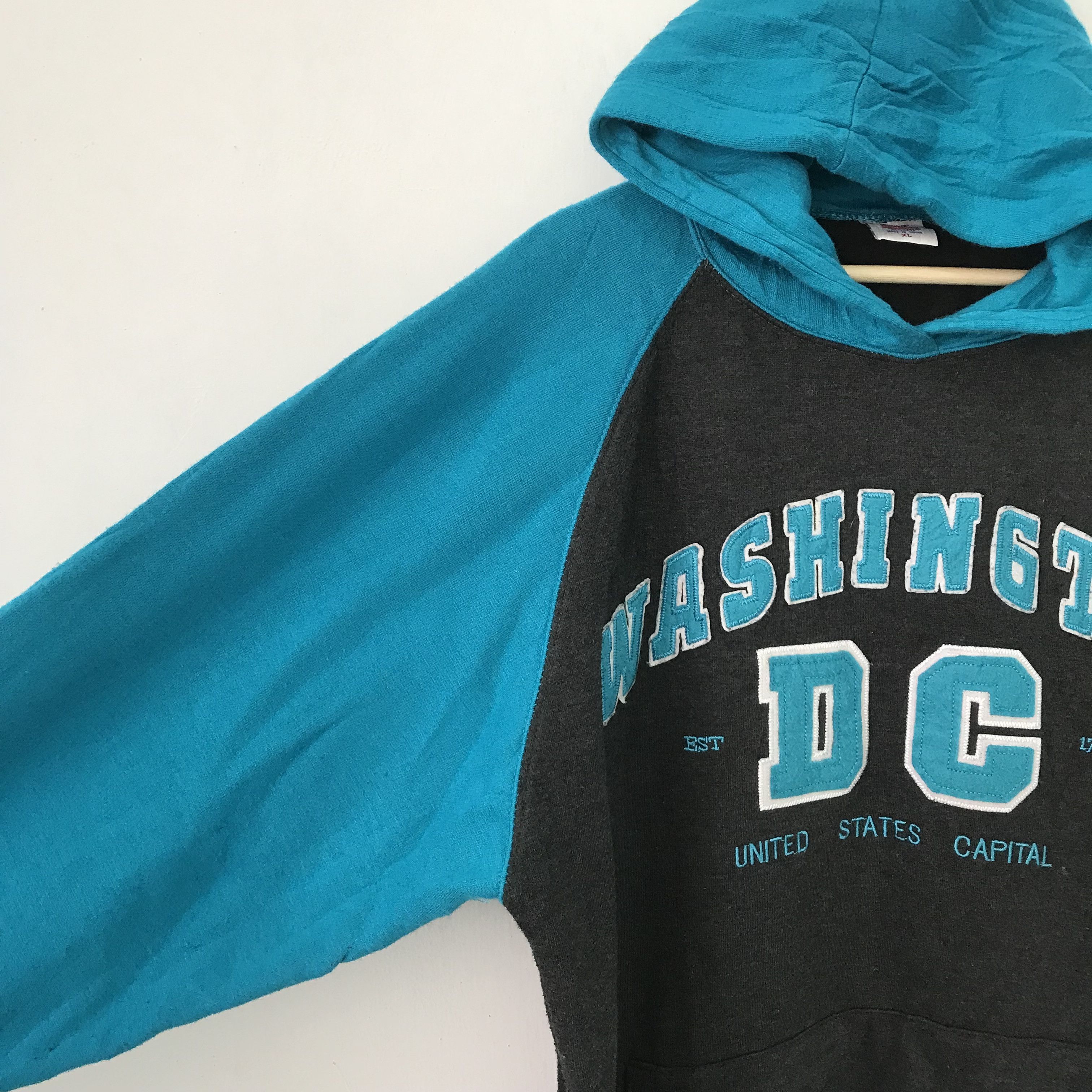 Vintage Vintage Washington DC Blue Gray Sweater - 432 Size US XL / EU 56 / 4 - 4 Thumbnail