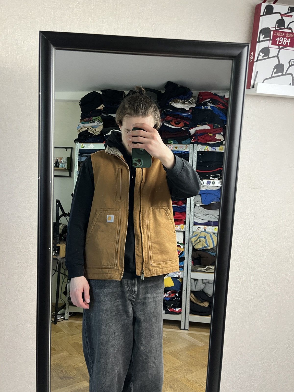 Carhartt Carhartt Duck Vest Sherpa Lined Streetwear Hype Men’s Size M Size US M / EU 48-50 / 2 - 2 Thumbnail