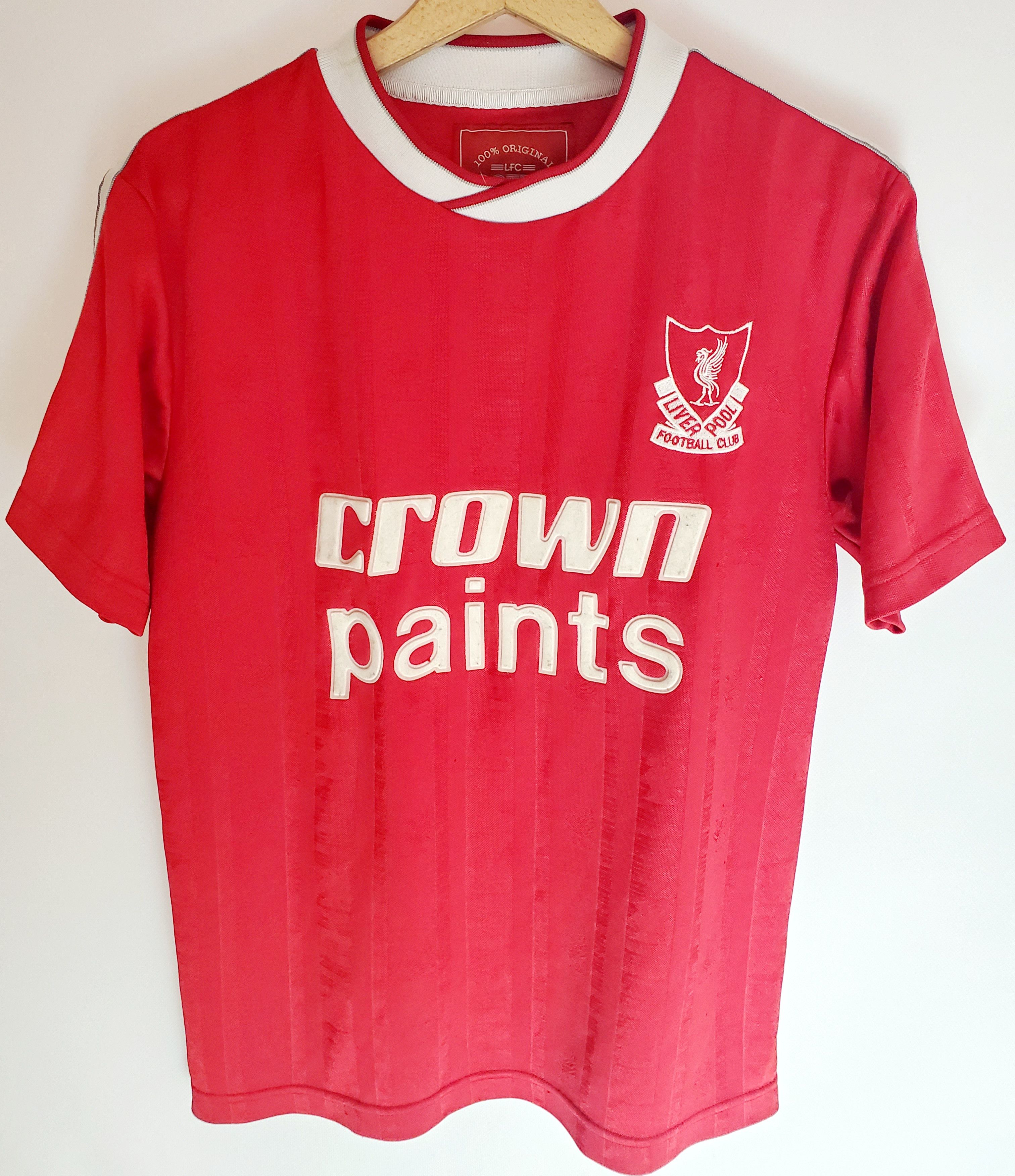 Vintage RETRO REPLICA LIVERPOOL 1987/1988 HOME SOCCER JERSEY M Size US M / EU 48-50 / 2 - 1 Thumbnail