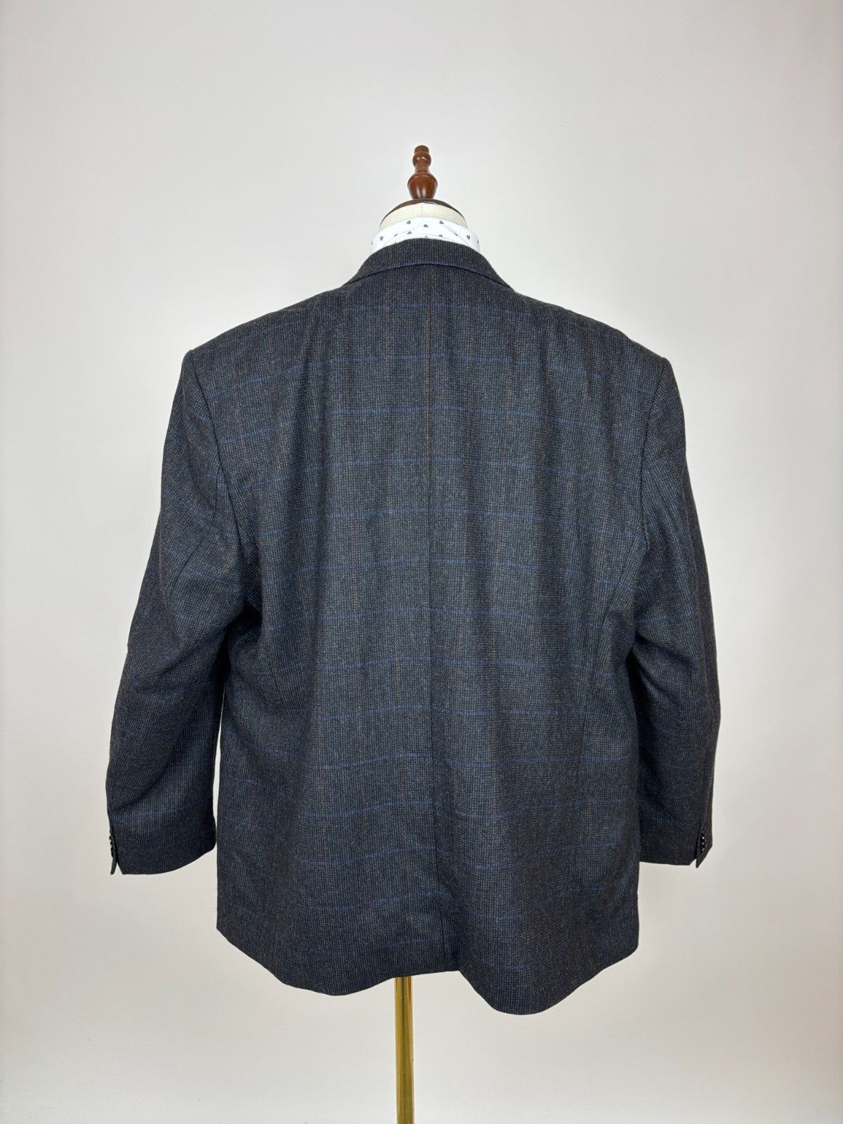 Other Edler Von F Oxford Wool Check Blazer Jacket Sport Coat Size 54R - 19 Thumbnail