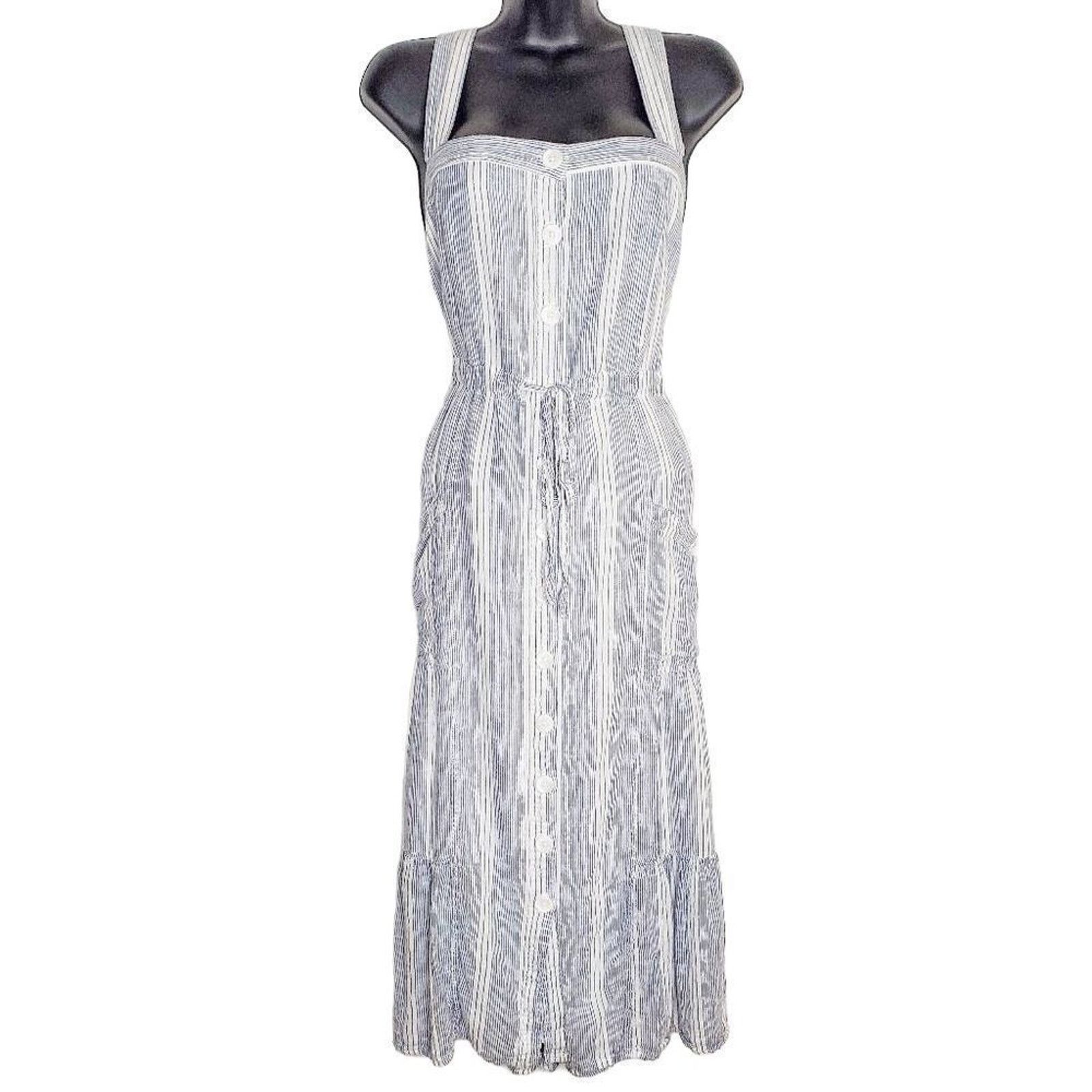 Rails Rails Blue White Alameda Cassia Sleeveless Dress Size S Size S / US 4 / IT 40 - 2 Thumbnail