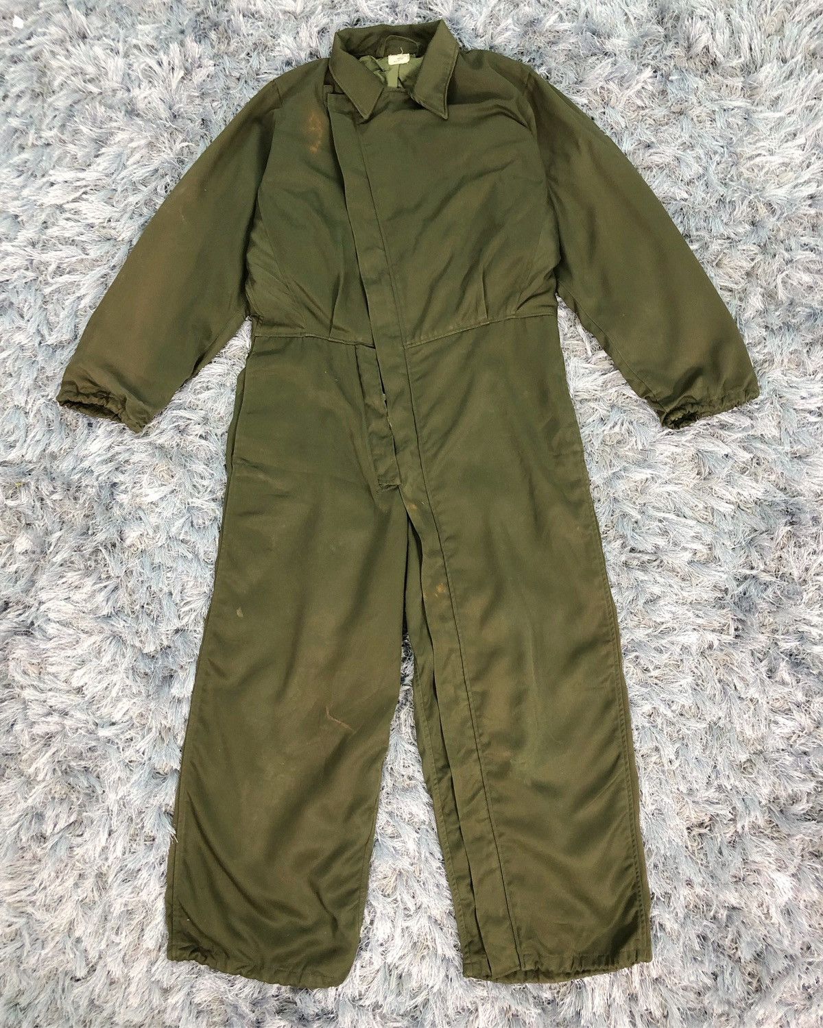 Vintage Rare Vintage Military Pilots Coveralls Jumpsuit Size US 39 - 2 Thumbnail