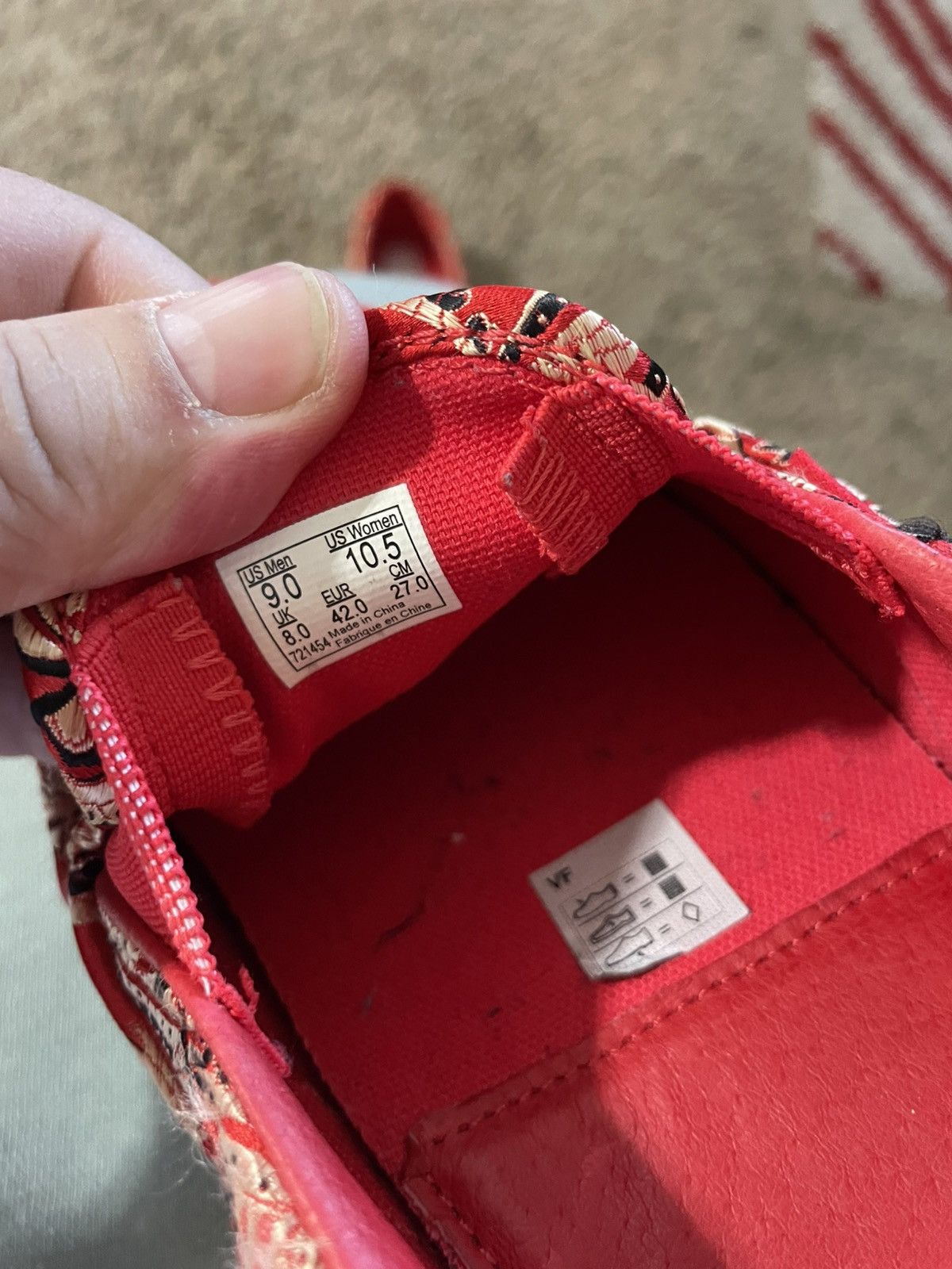 Vans x Opening Ceremony Qi Pao ll Red