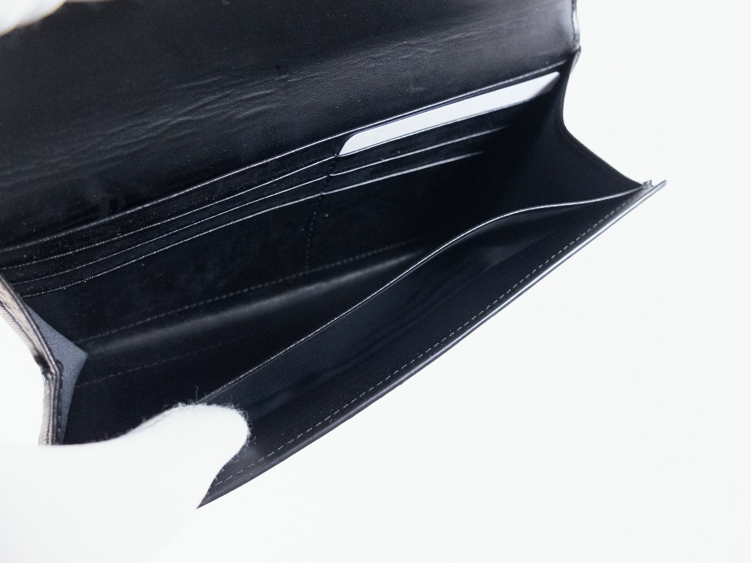 Paul Smith PAUL SMITH black trifold signature stripe leather wallet Size ONE SIZE - 11 Thumbnail