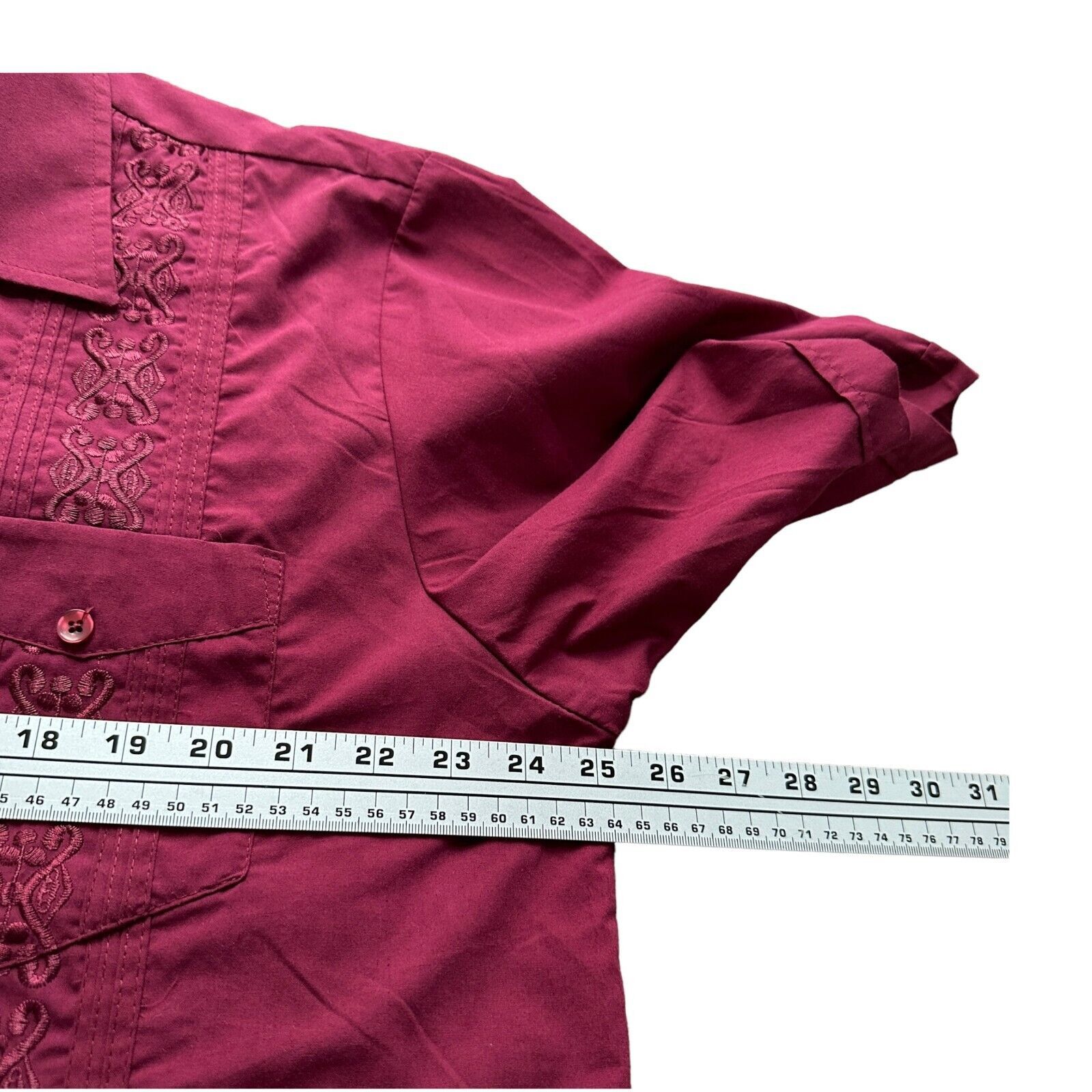 The Unbranded Brand West Line Yucatan Mexico Shirt Men 2XL Red Smoking Lounge Size US XXL / EU 58 / 5 - 7 Thumbnail