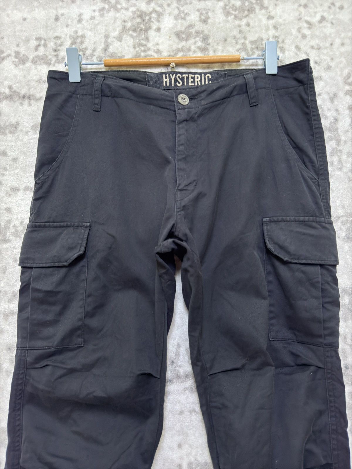 Hysteric Glamour Hysteric Glamour Black 3/4 Cargo Pants Japanese Punk Archive Size US 31 - 3 Thumbnail