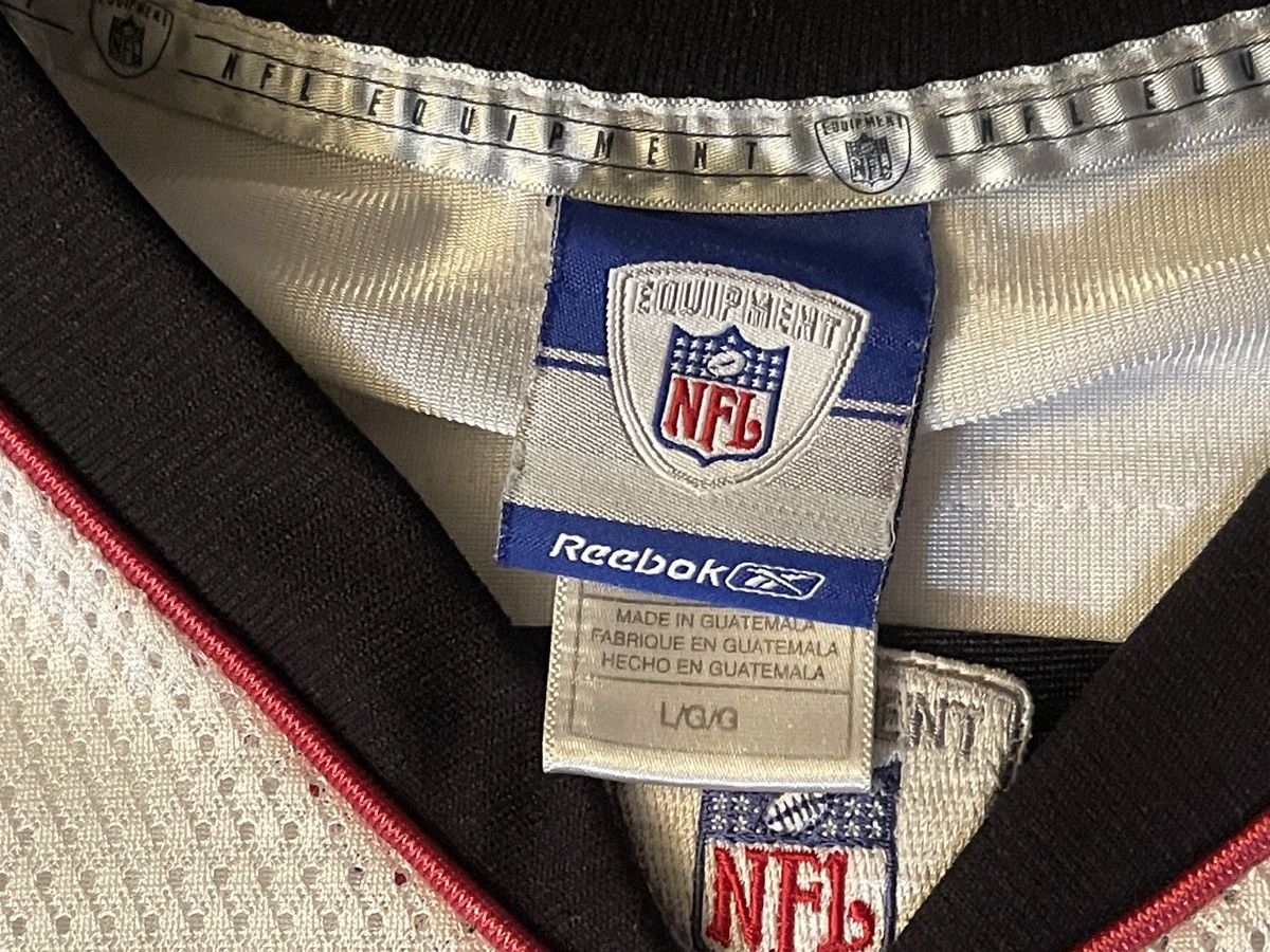 Reebok Atlanta Falcons Jersey #13 Hampton Reebok Men's Large NFL Size US L / EU 52-54 / 3 - 4 Thumbnail