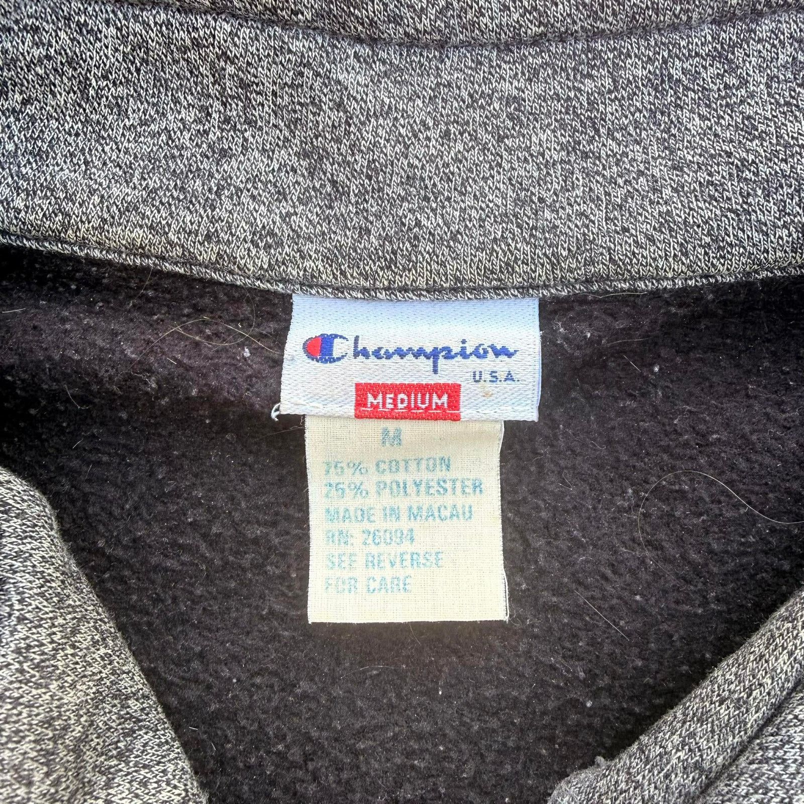 Champion Vintage Champion USA 1/4 Zip Fleece Sweatshirt Medium Size US M / EU 48-50 / 2 - 4 Thumbnail