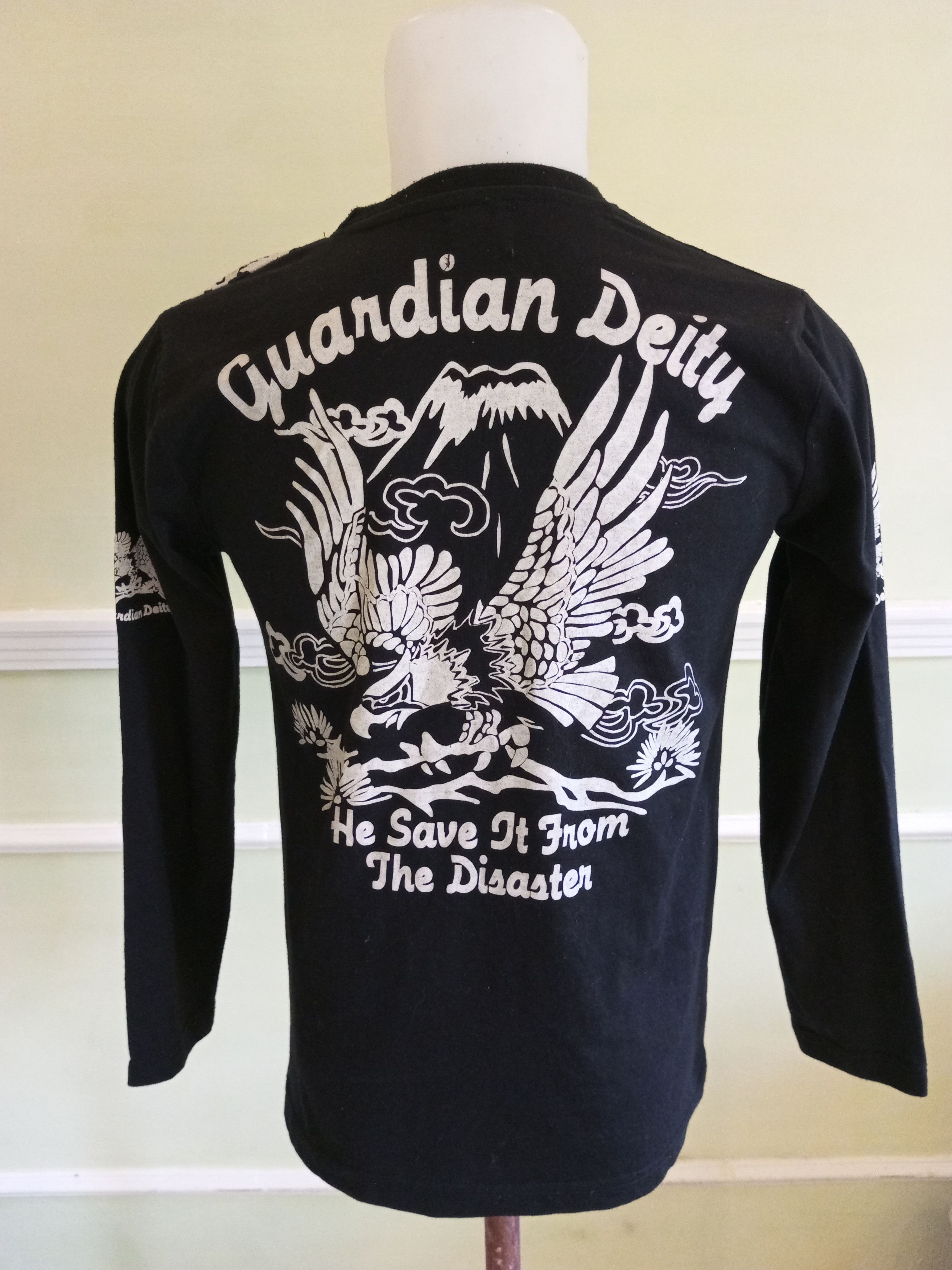 Japanese Brand Guardian Deity He Save From The Disaster long Sleeve t-shirt Size US S / EU 44-46 / 1 - 2 Thumbnail
