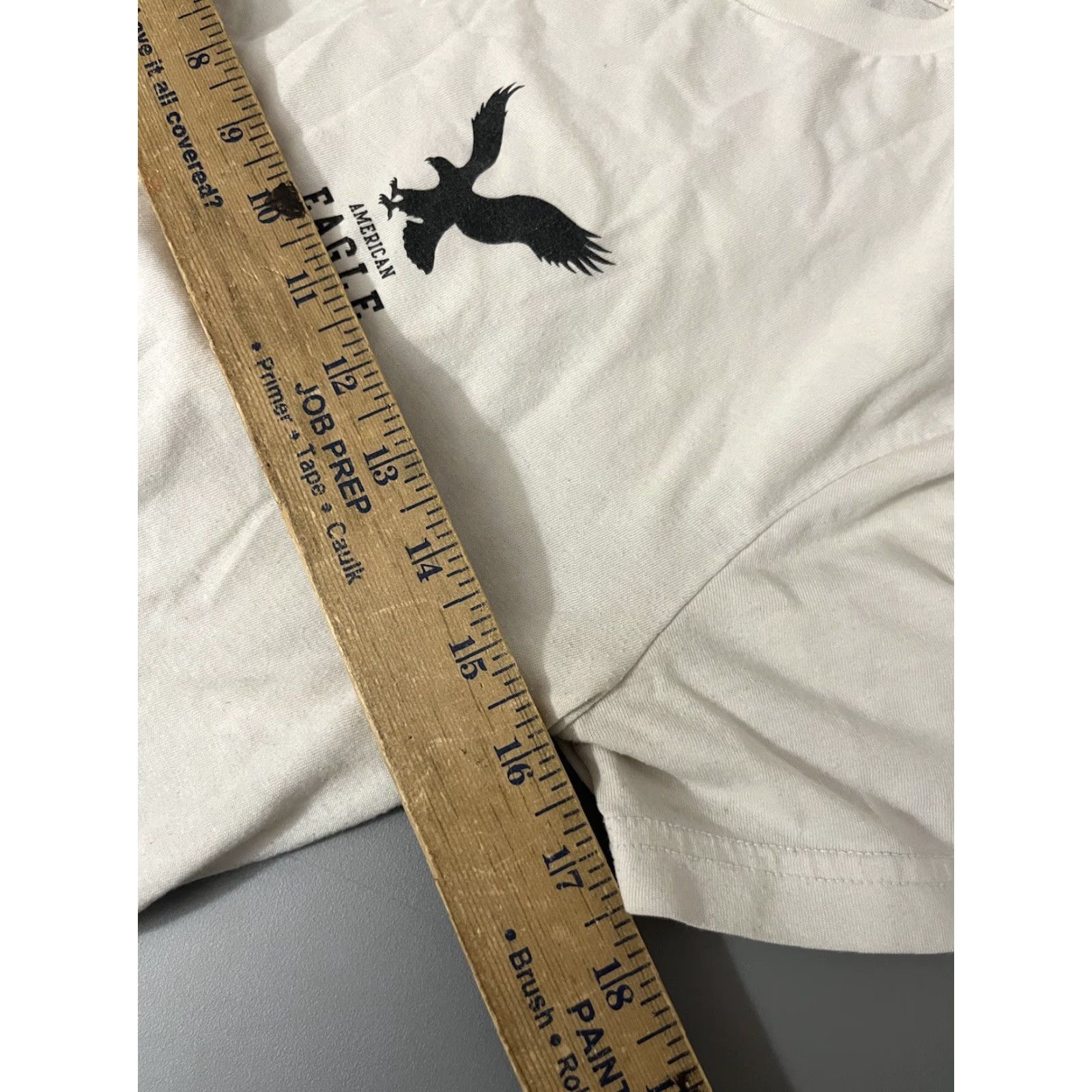 American Eagle Outfitters VINTAGE American Eagle Outfitters Shirt Mens XS White Graphic Short Sleeve Crew Neck T-Shirt White 90s Mens Size US XS / EU 42 / 0 - 5 Thumbnail
