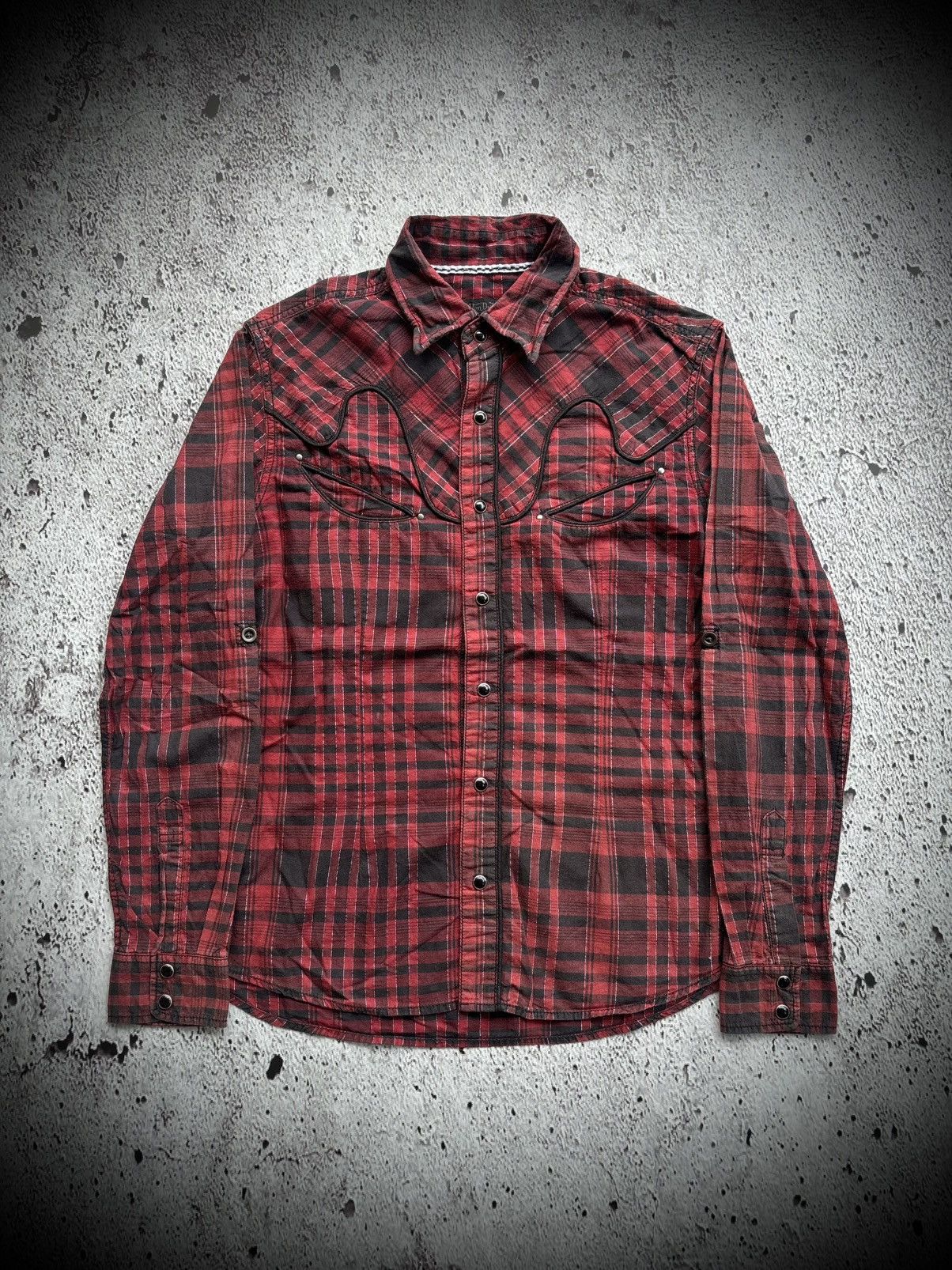 Hysteric Glamour Y2k Von Dutch Skull Ifsix Punk style Shirt Size US M / EU 48-50 / 2 - 2 Thumbnail